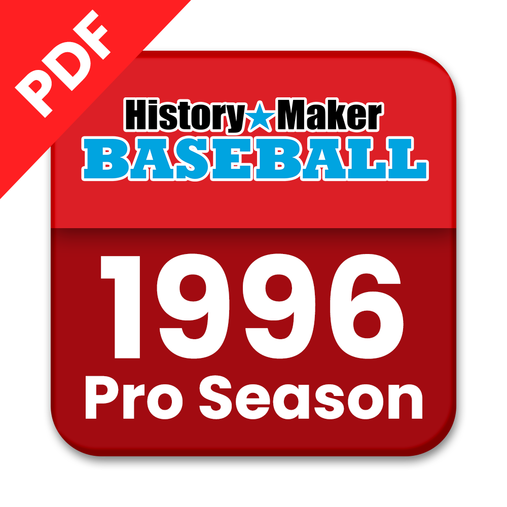 1996 Pro Baseball Season PDF