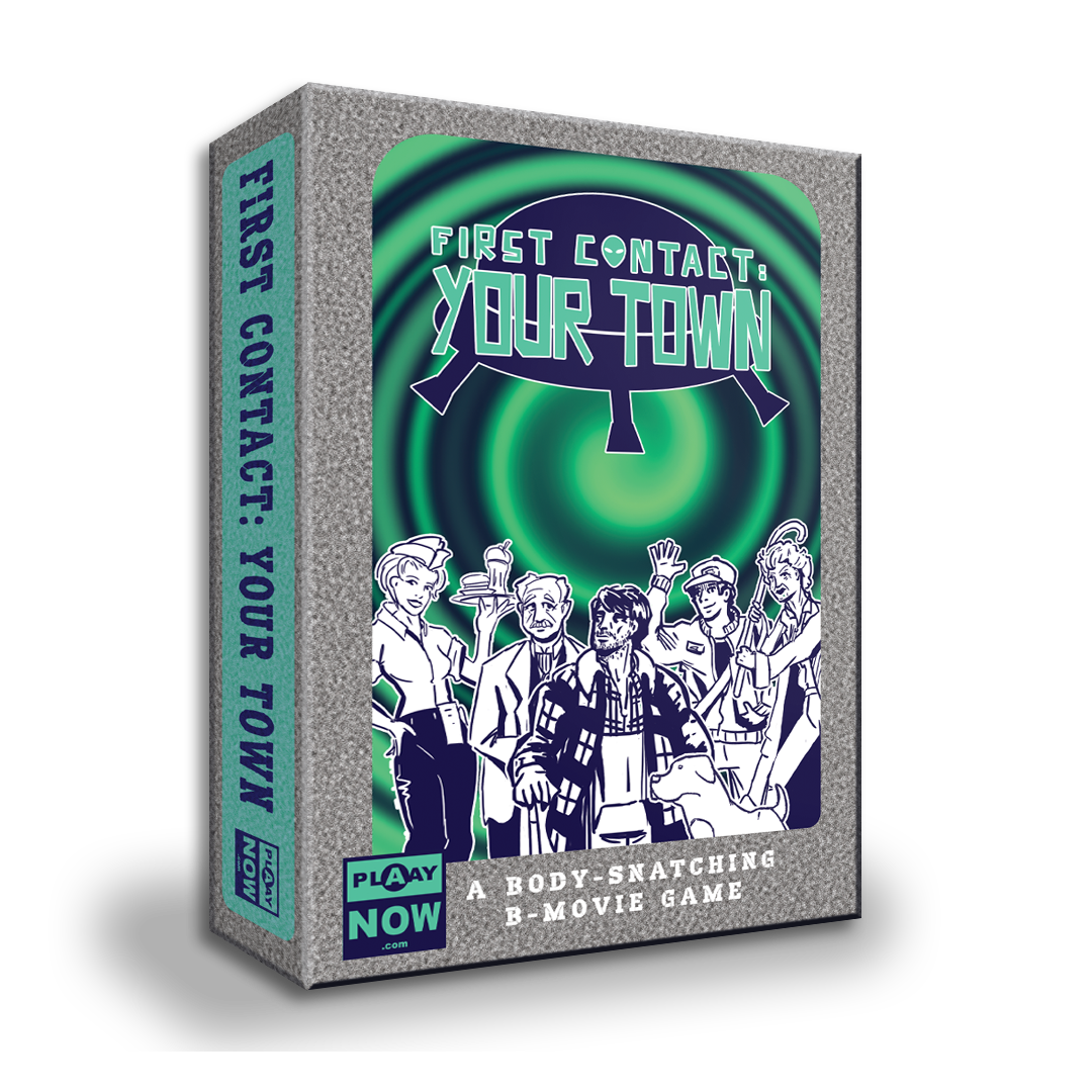 "First Contact: Your Town" Sci-Fi Action Game
