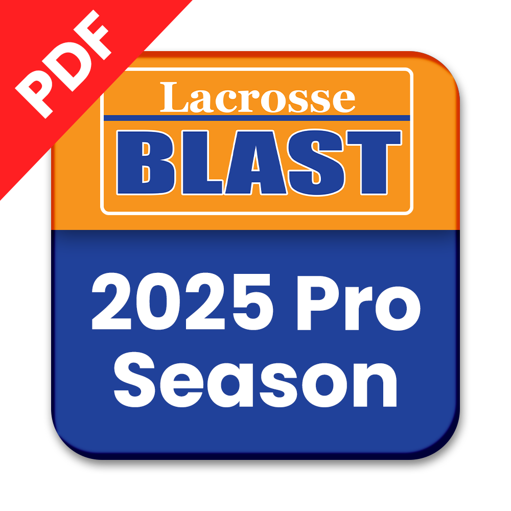 2025 Pro Lacrosse Season PDF