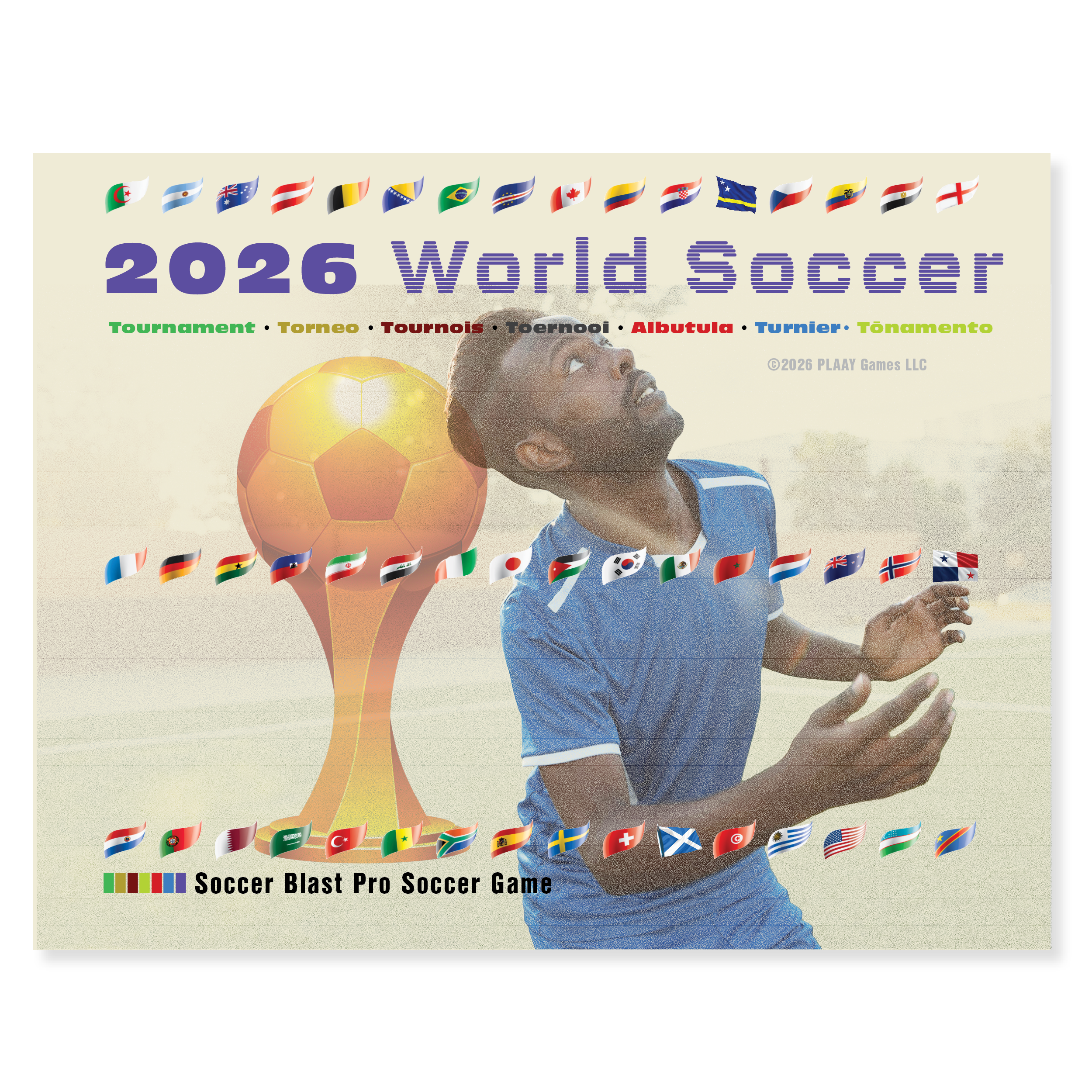 2026 World Soccer Projection Card Set