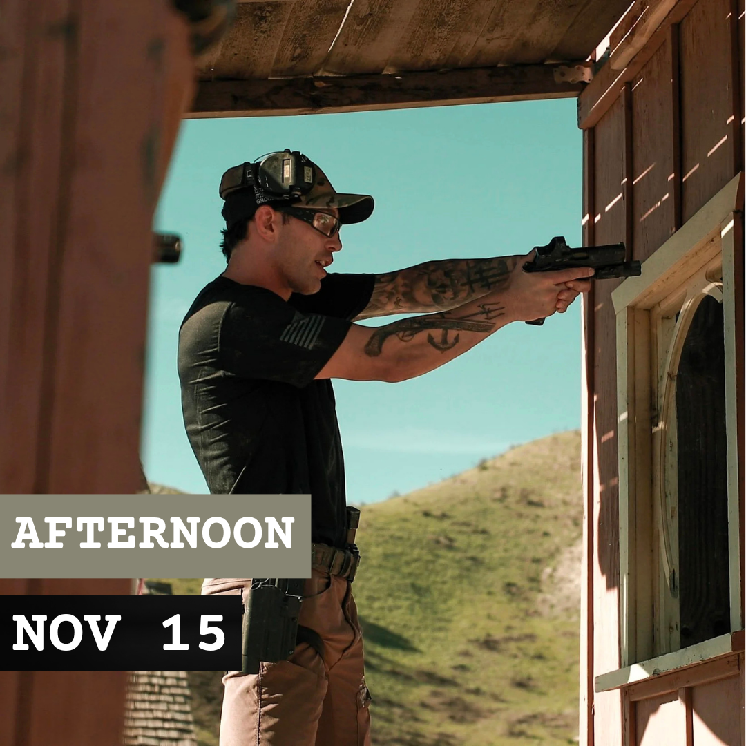 November 15 | Pistol Skills Builder AFTERNOON