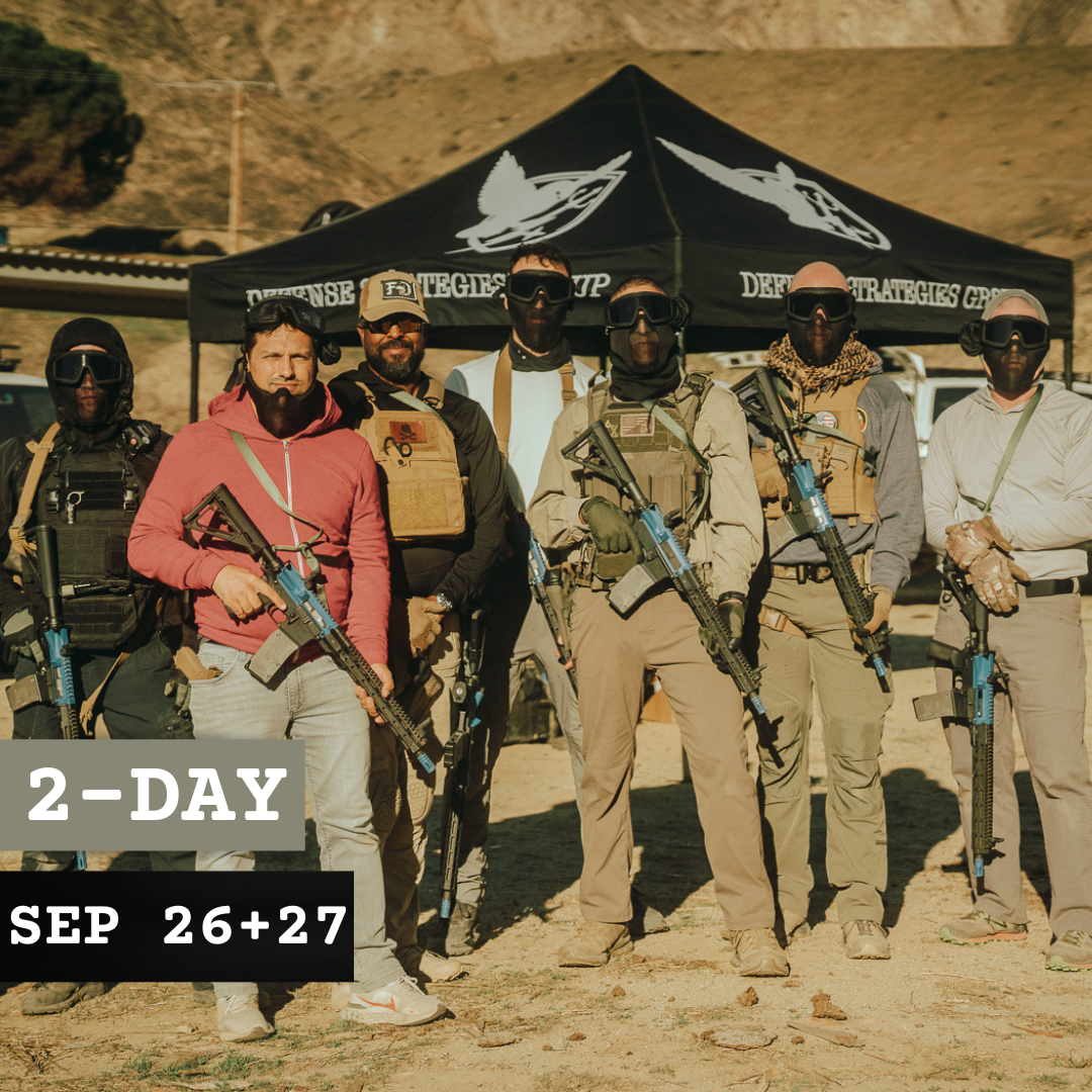 September 26 + 27 | 2-Day CQC/Room Clearing