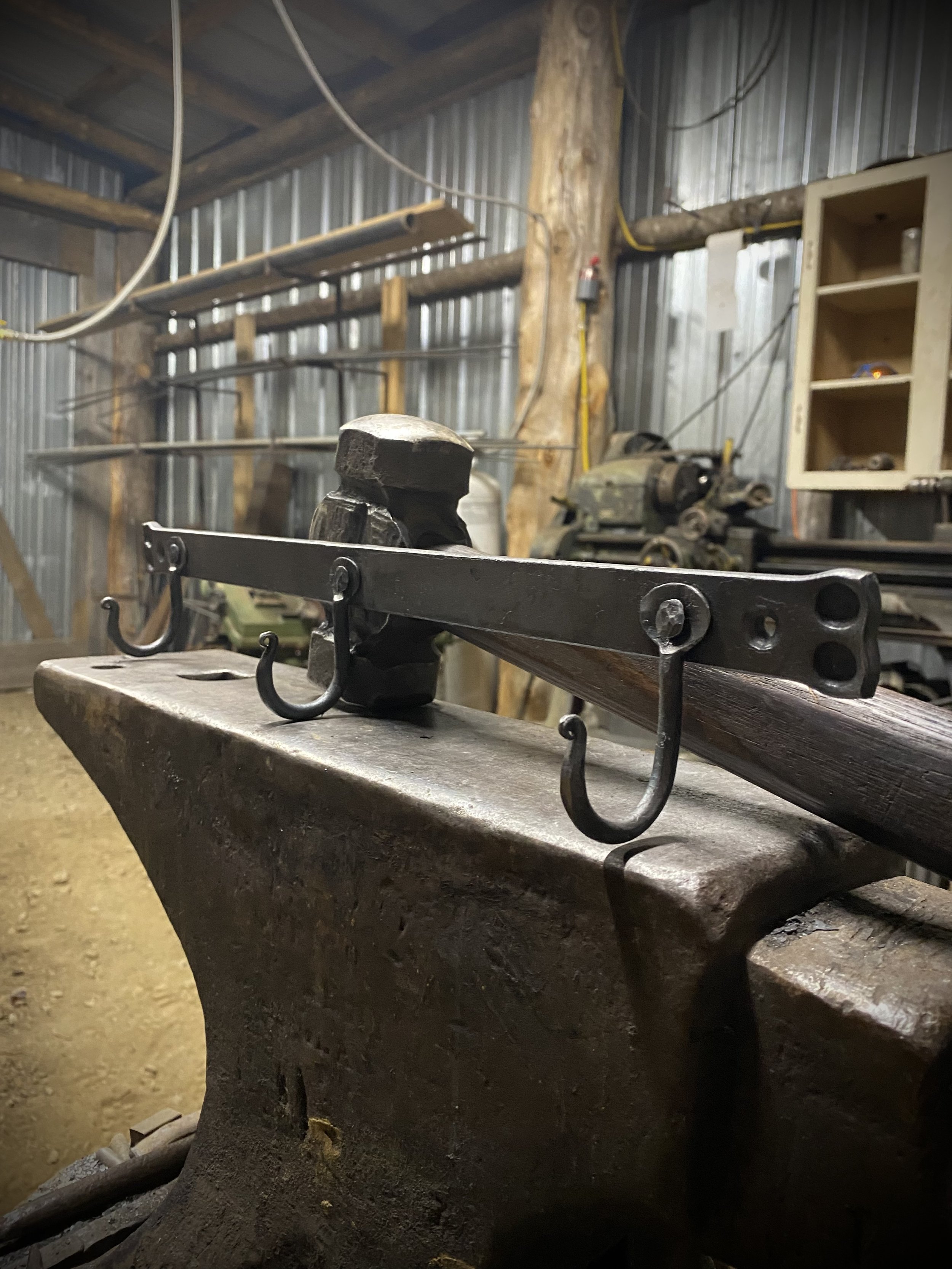 18'' Three Hook Rack