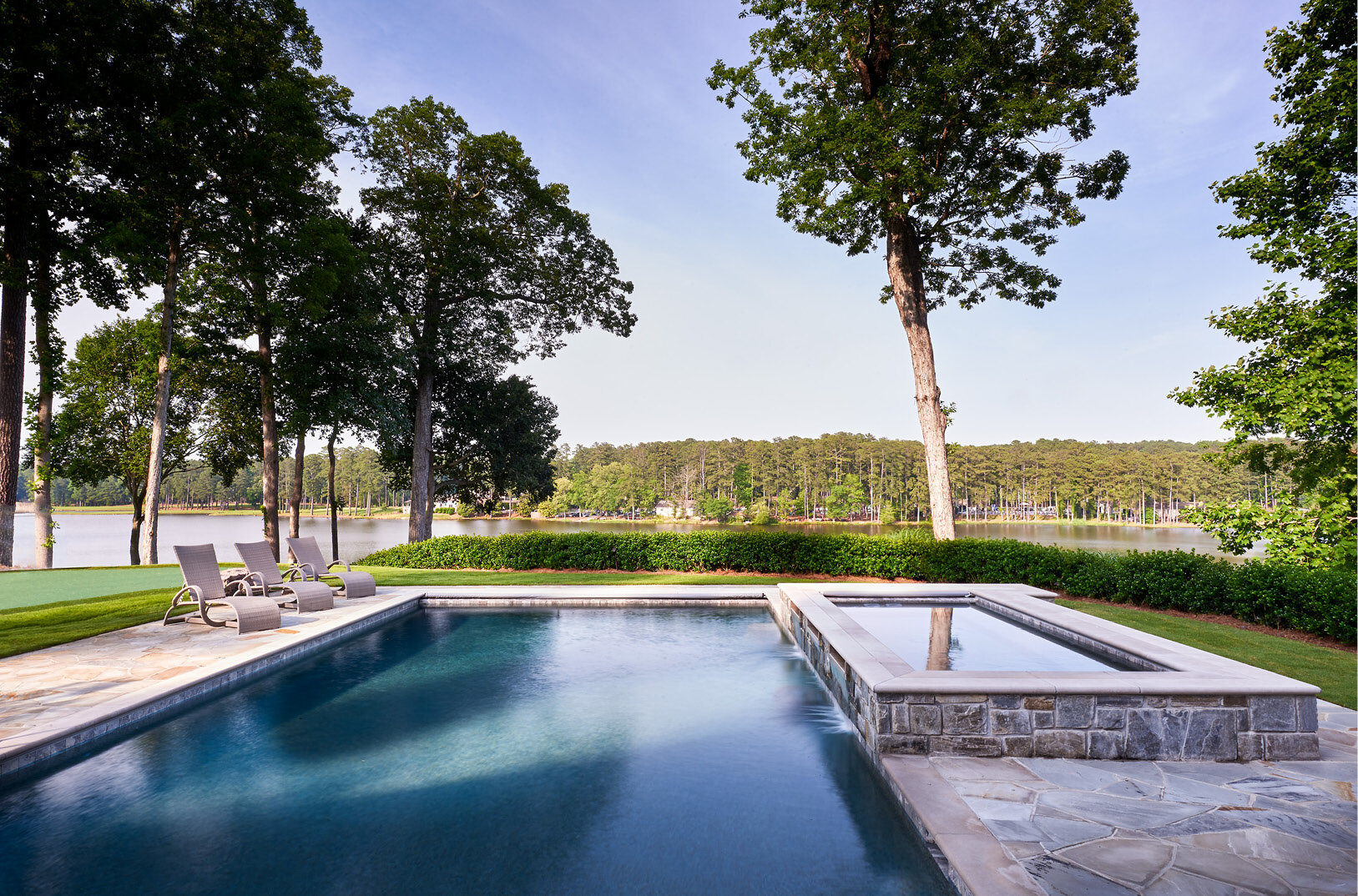 Carter Skinner Residential Design Custom Home Golf Course Pool.jpg