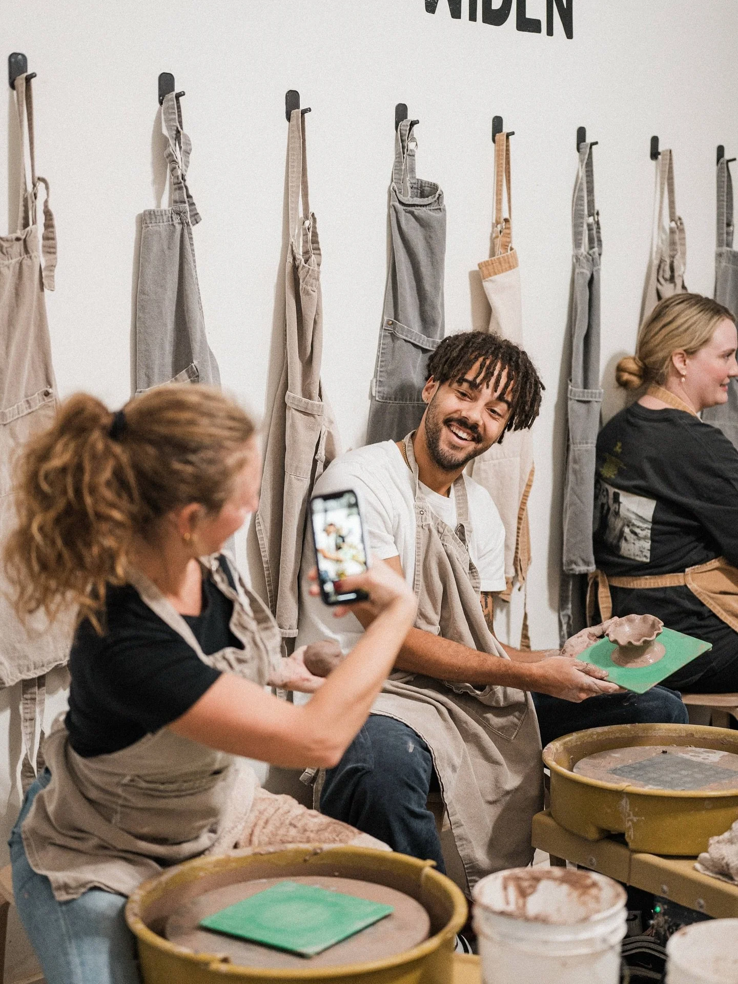 When you go from beginner to instructor in less than two hours. 👏🏻 
Tag a friend or partner that you want to bring to our next Take it for a Spin for date night! ✨
#madeindayton #daytonoh #937 #daytoncreatives