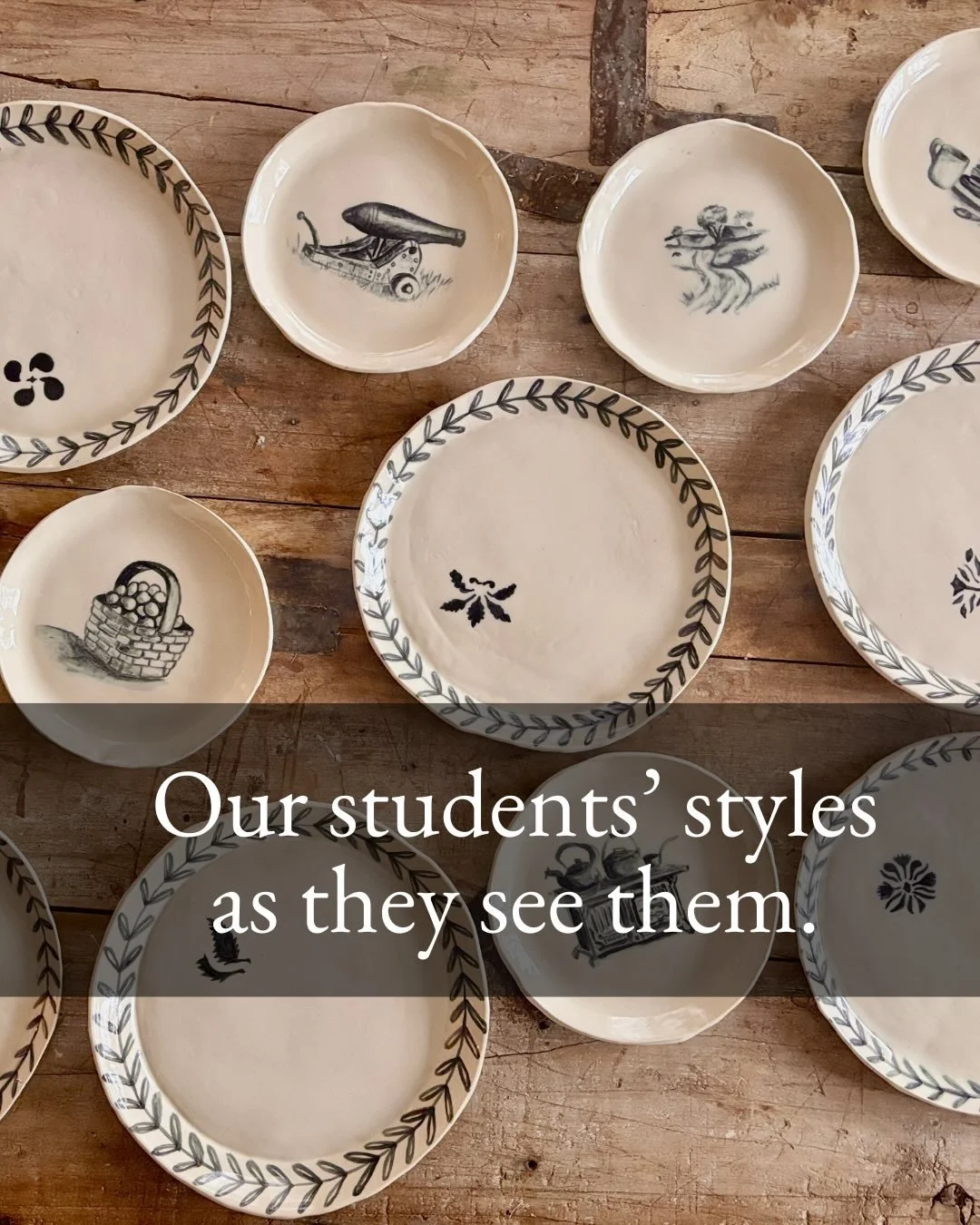 This group has been meeting every Sunday for over a year. We asked them to share some favorite pieces. 

Liz quickly pointed out, &ldquo;I love how everyone has a clear style.&rdquo; These are the titles she came up with&hellip; we think she nailed i