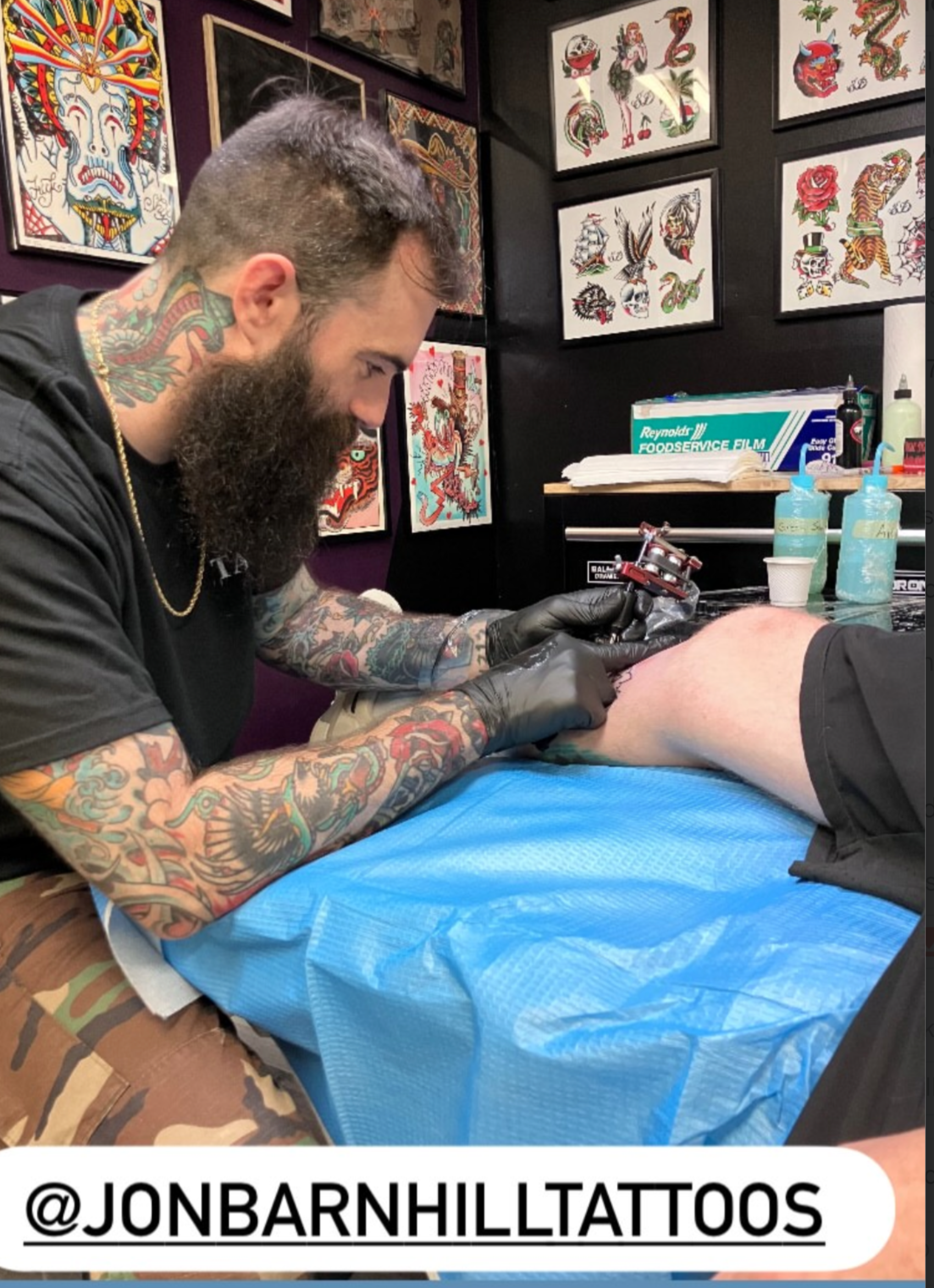 Guest artist Jon Barnhill