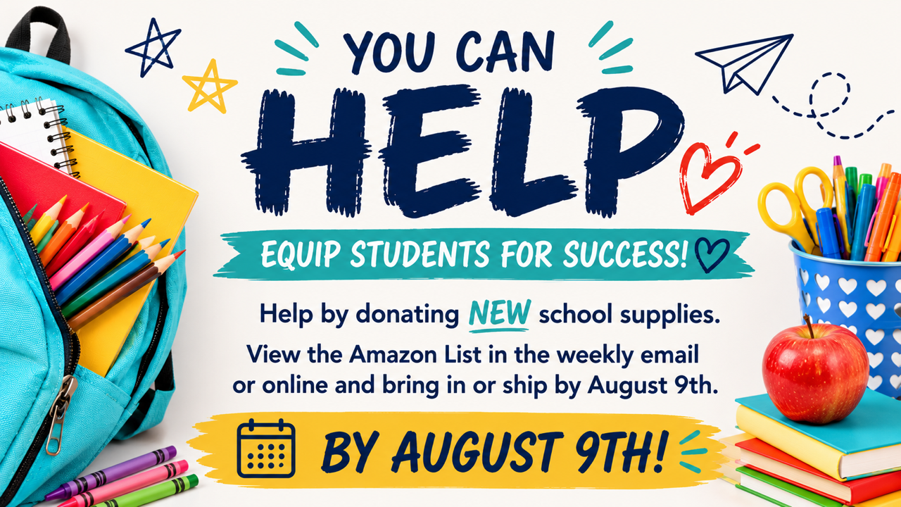 School Supply Drive Collection Day (Copy)