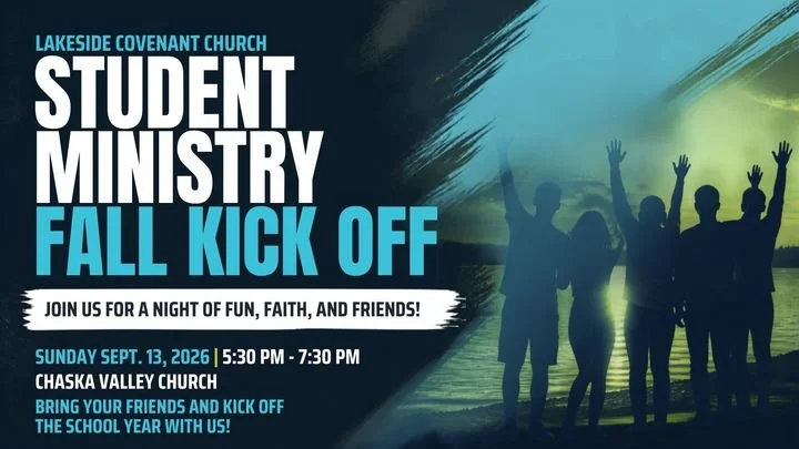 Student Ministry Fall Kick Off