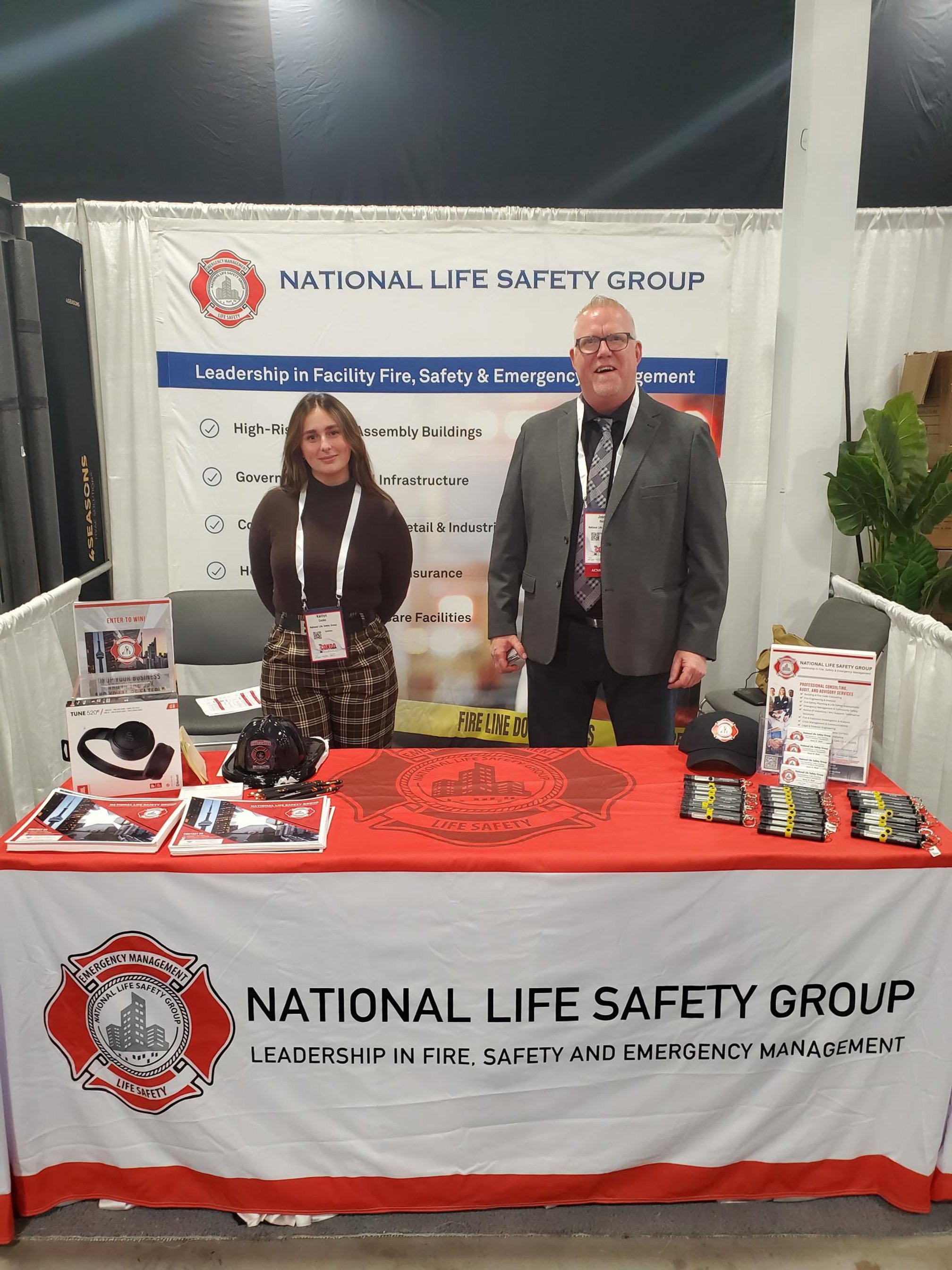 Kaitlyn Cooke and Jason Reid proudly supporting the ACMO Conference