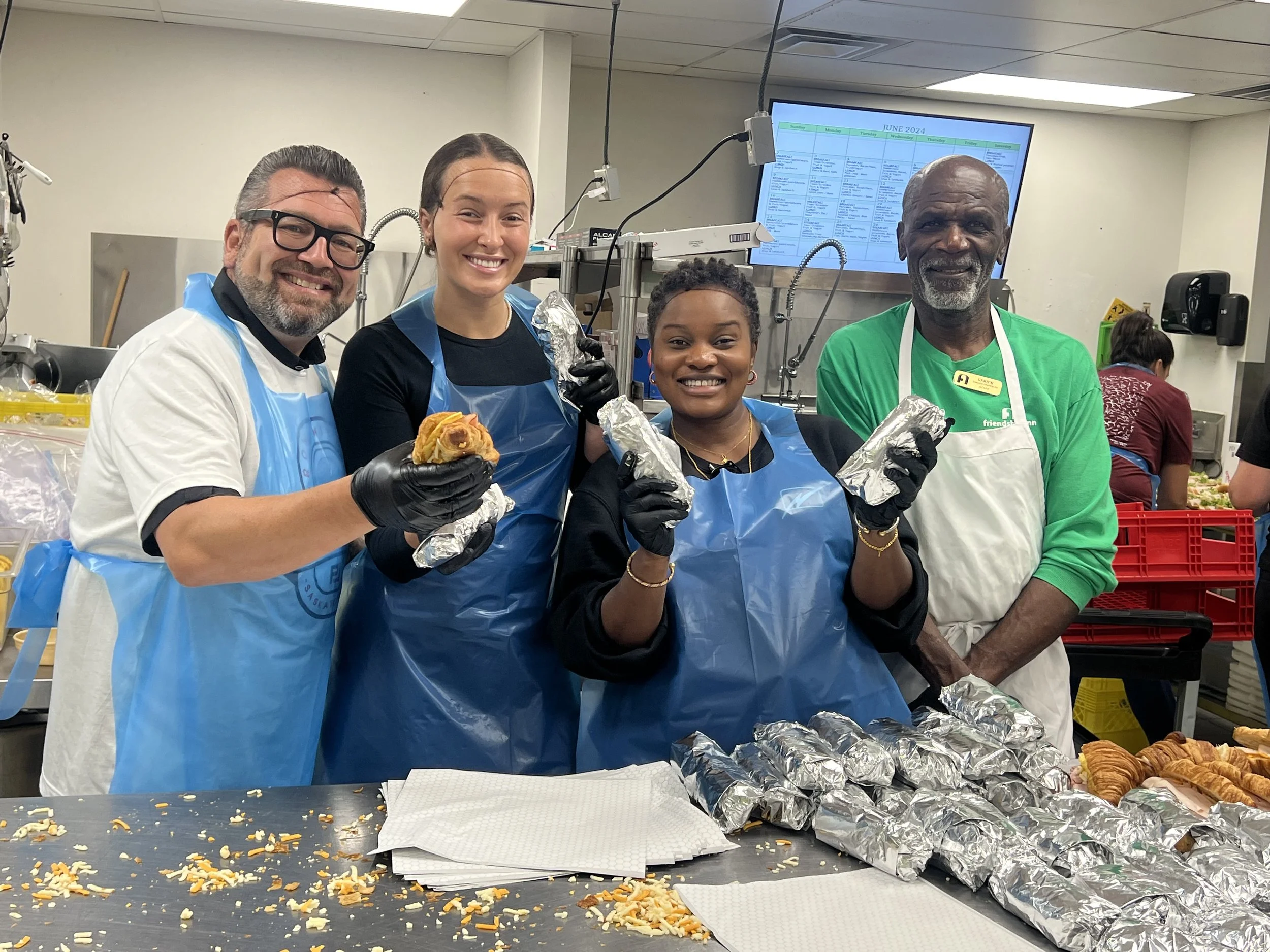 Volunteering At The Friendship Inn — Team Power Solutions