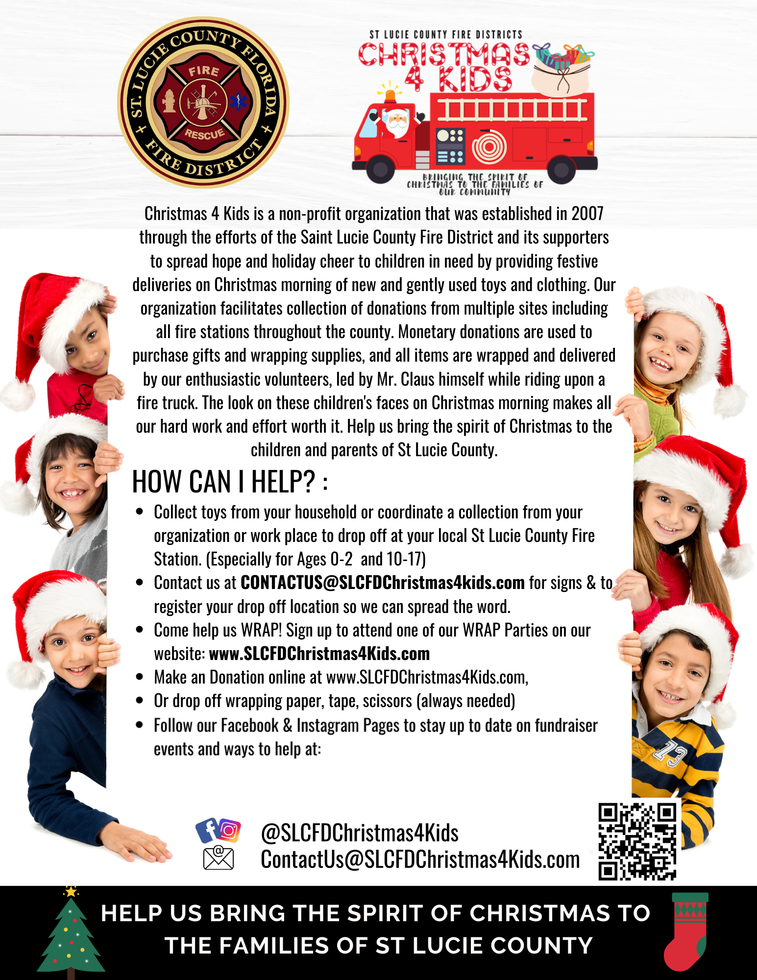 SLCFD Christmas 4 Kids