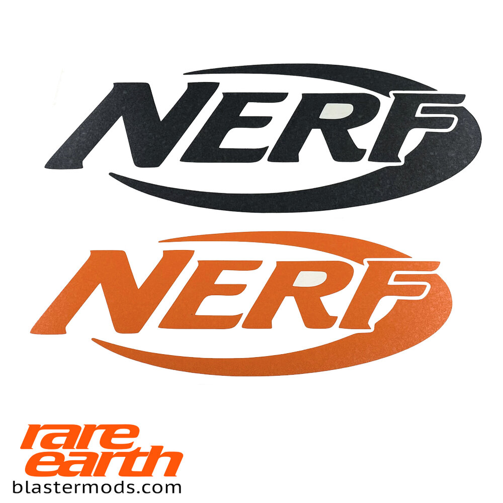 Nerf Logo (extremely worn and faded) - Nerf - Sticker