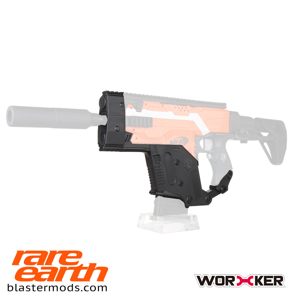 Worker Mod Kriss Vector Imitation ABS Kit Nerf STRYFE — Rare Earth Blaster Mod Shop