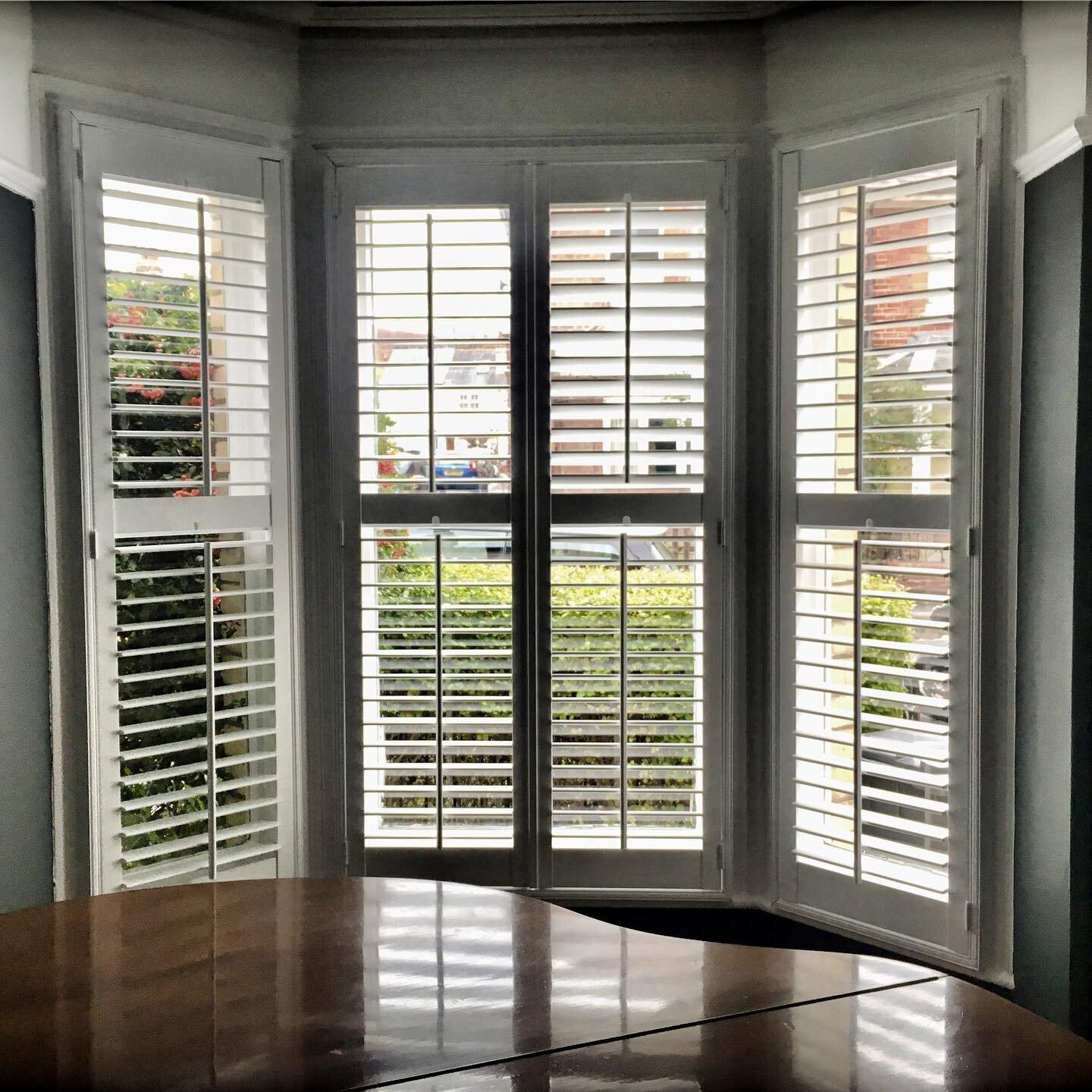 Choosing plantation shutters doesn't have to be overwhelming. Let's simplify the process with these key considerations:

Material: Faux wood in moisture-prone areas, hardwood everywhere else.

Colour: Think about your existing decor (if your window s