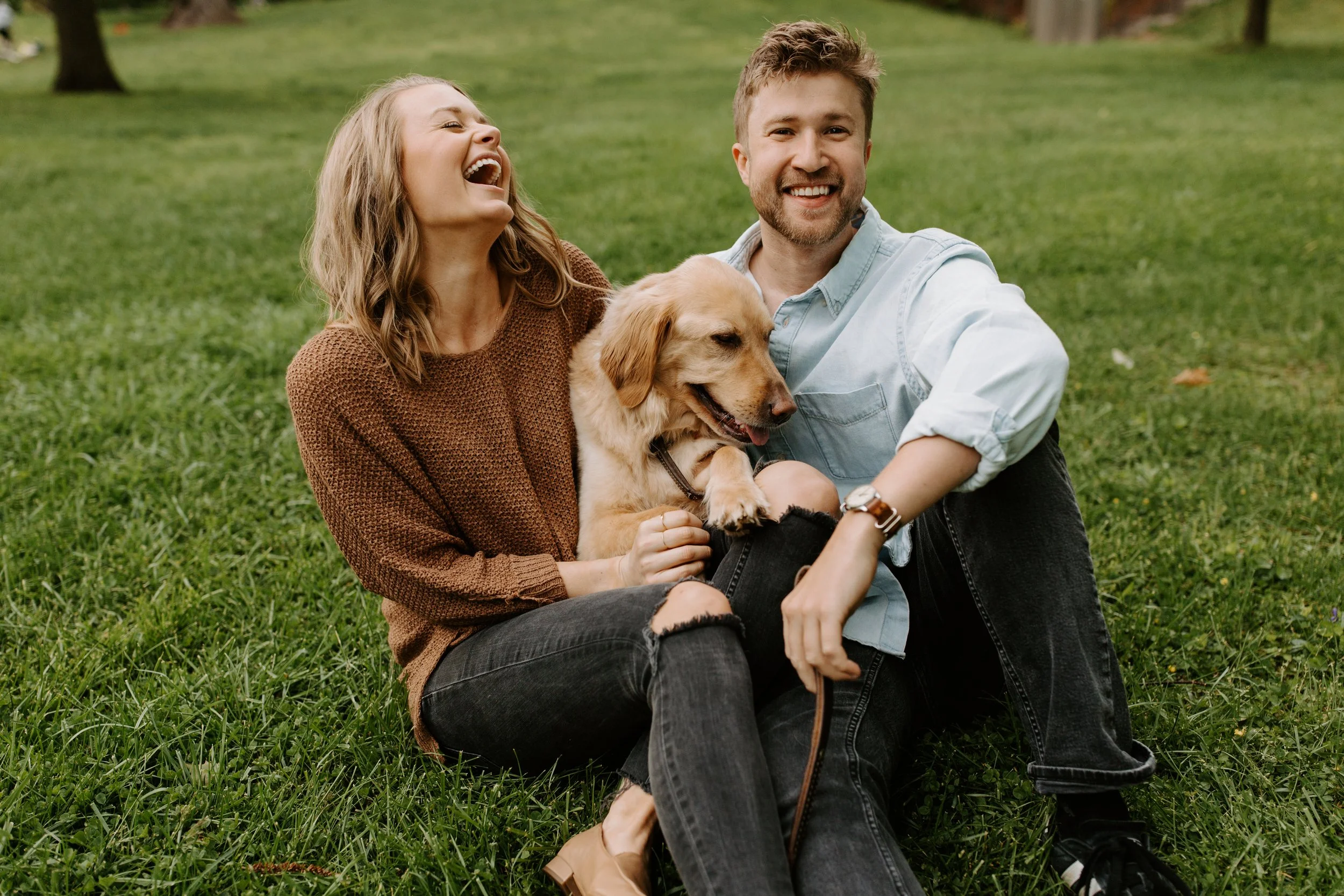 Schiller Park Engagement Session
