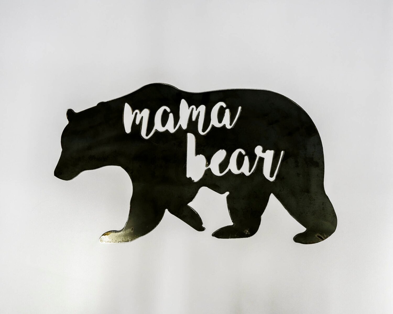 Mama Bear Metal Sign — Crown Fabrication and Design