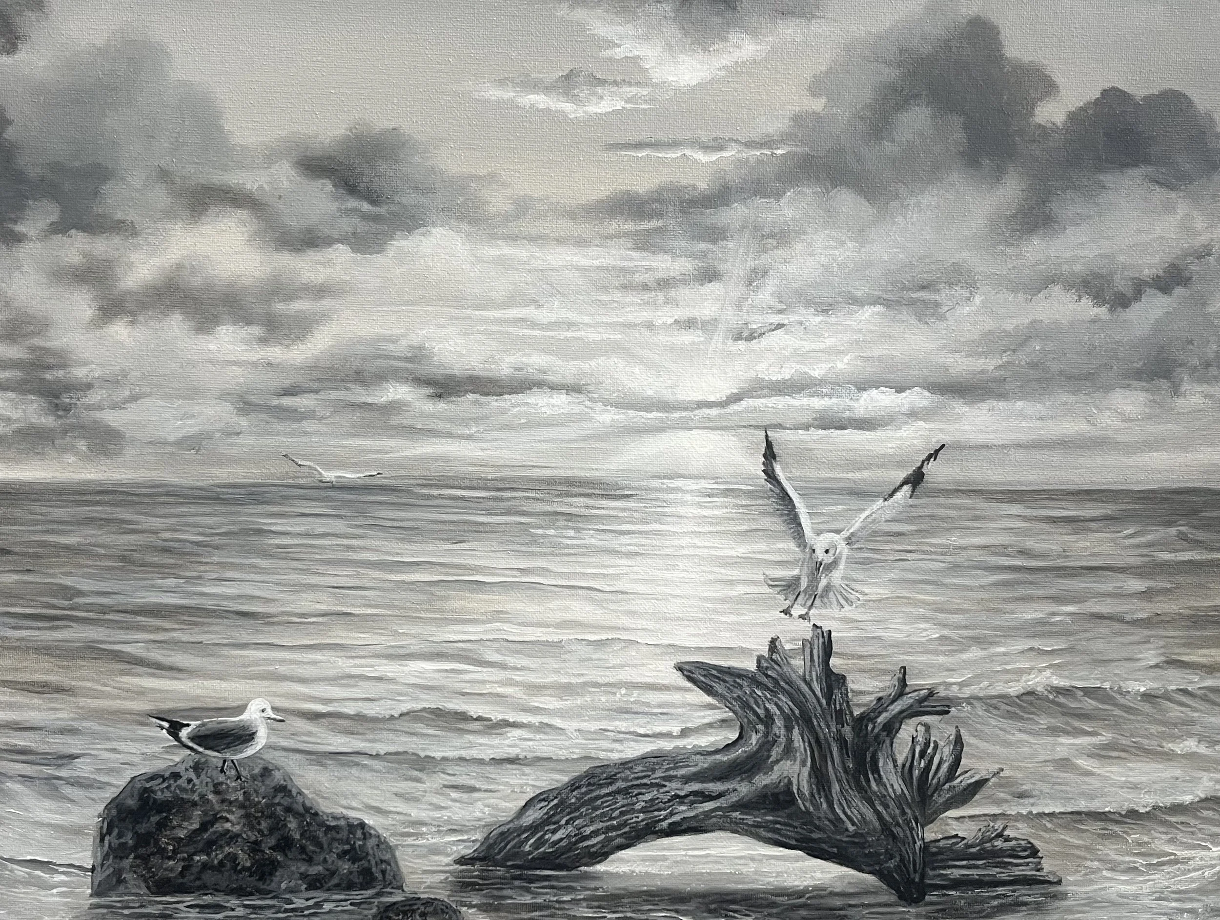 "The Landing" Oil Painting by Antonio Espinosa