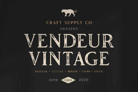 Venduer Vintage by craftsupplyco