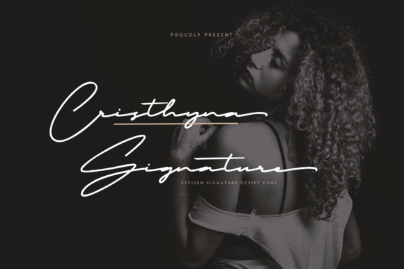 Cristhyna Signature by namaracreativestudio