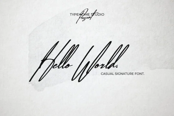 Hello World by typehome.std