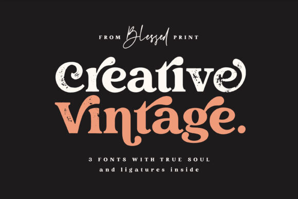 Creative Vintage by Blessed Print