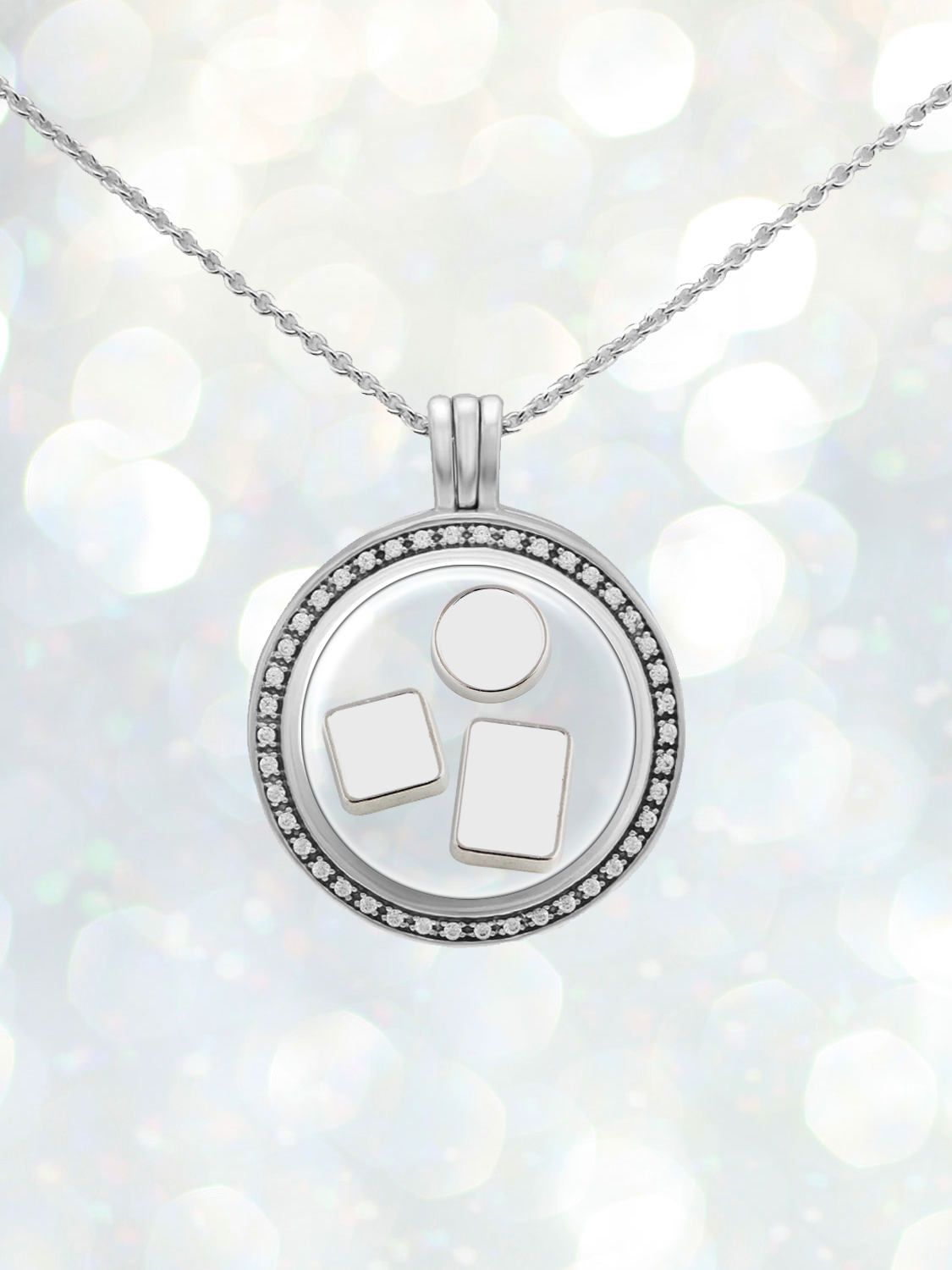 Floating Locket Photo Charms