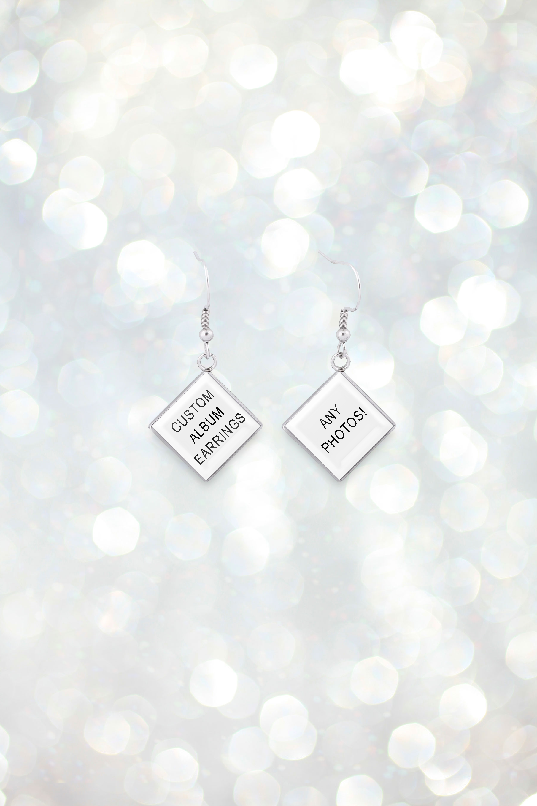 (CUSTOM) Album Dangle Earrings