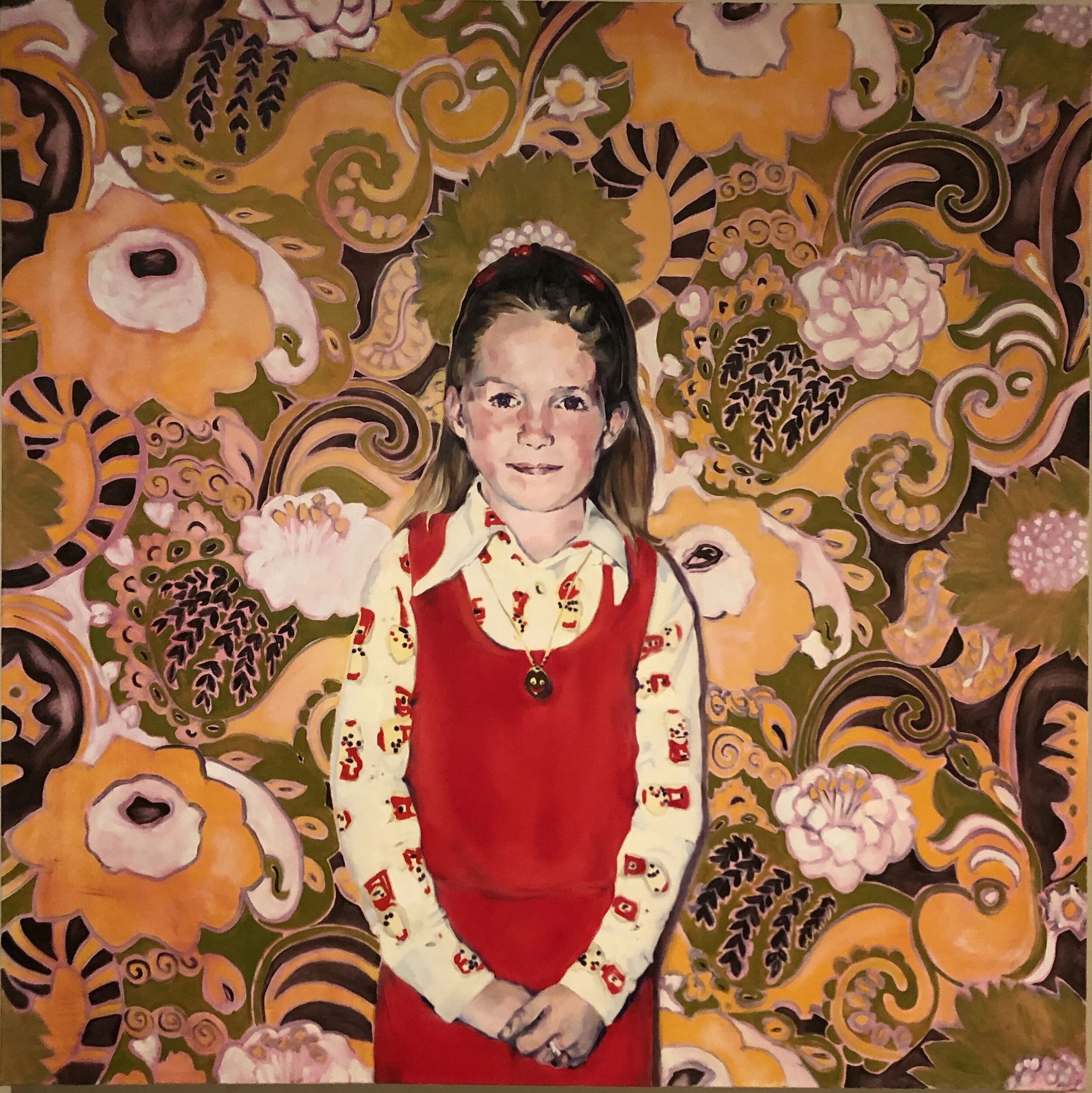 Velour, 48"x48", oil on canvas