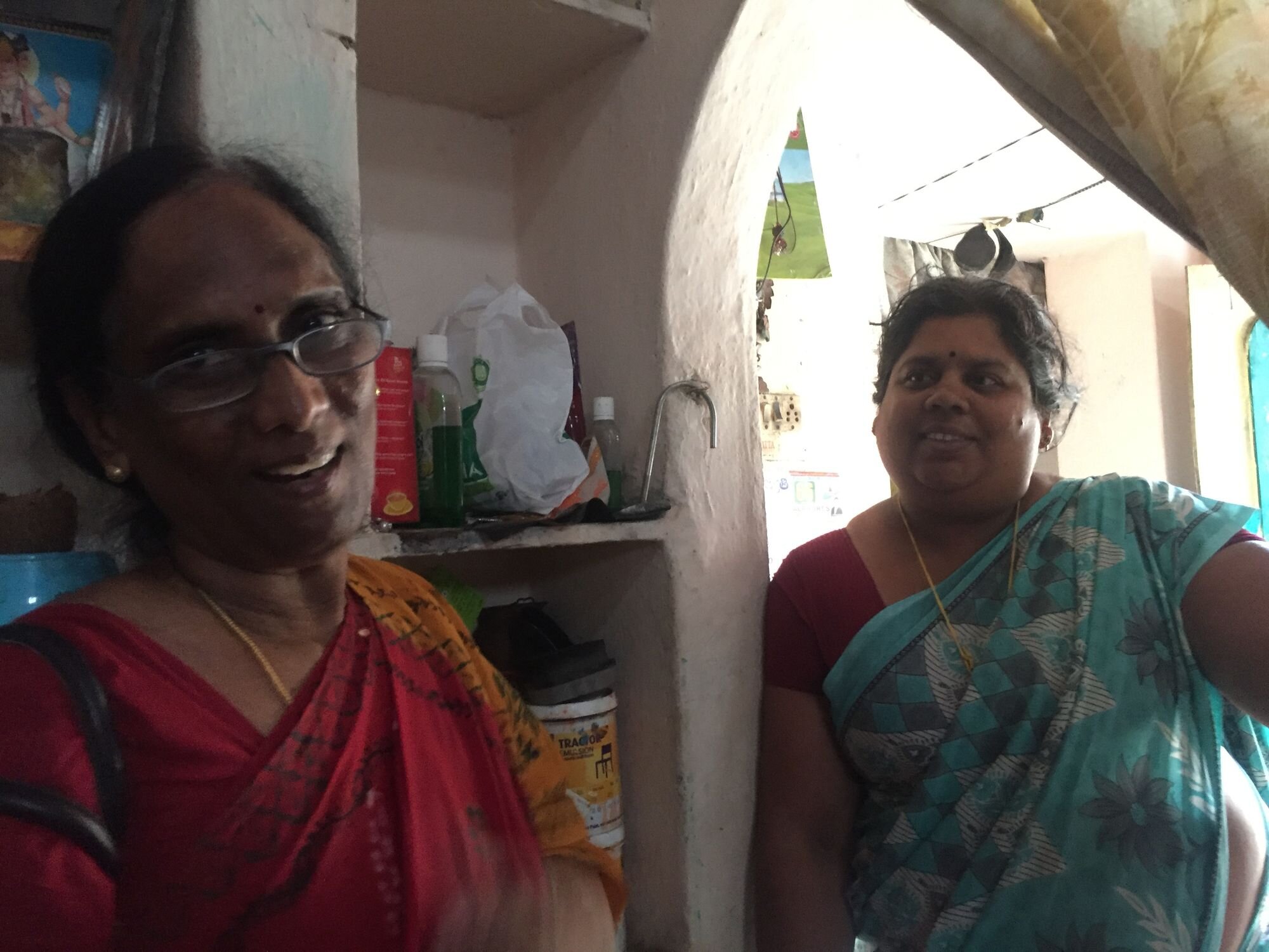 Rural community of Eco-Shelter's pilot project - Hyderabad, India