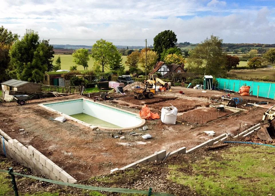 Groundworks for a bespoke new build in Exhall, Warwickshire 