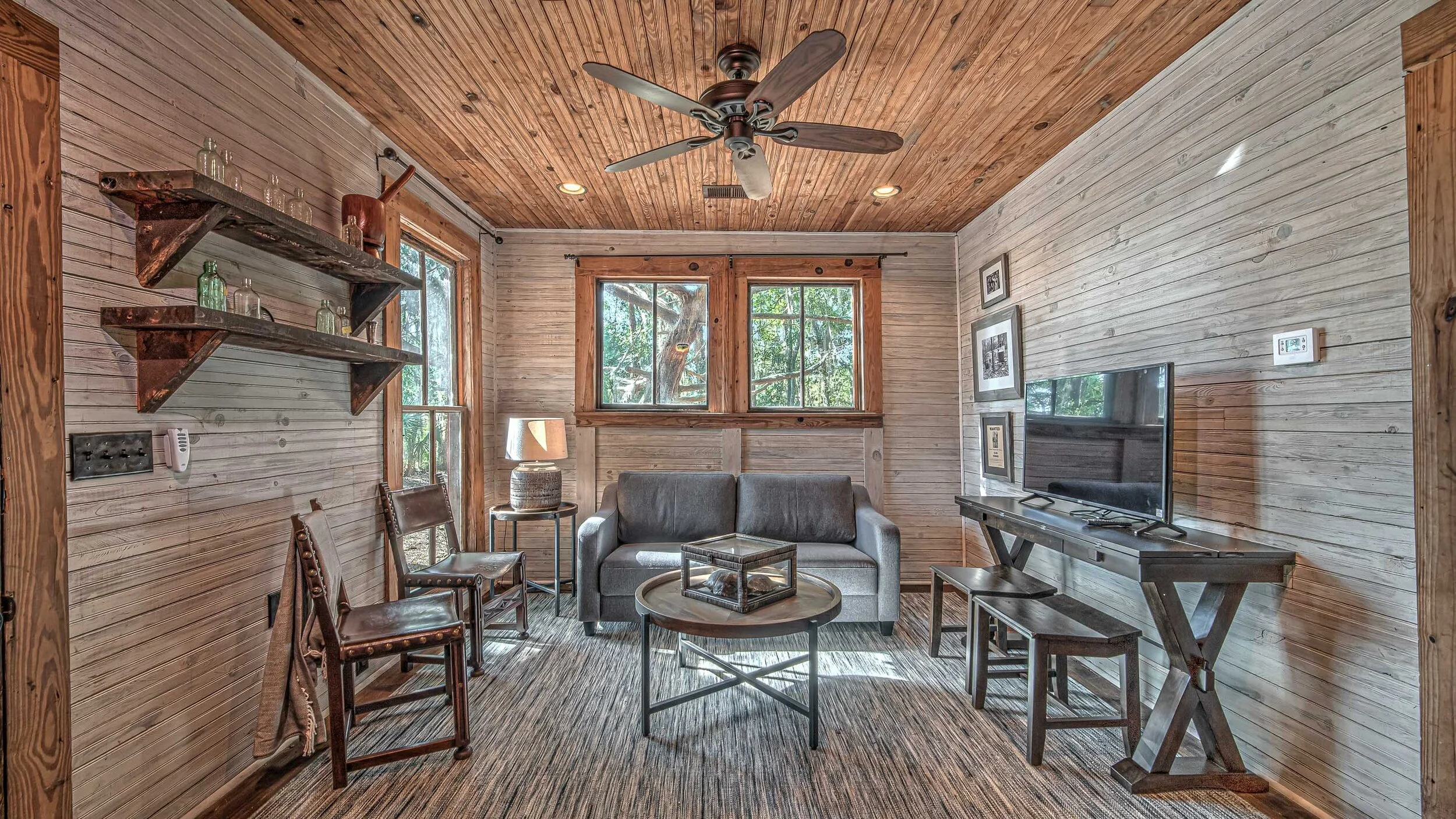 Vacation Rental Rum Runner’s Cabin Emma’s Driftwood Farm Darien