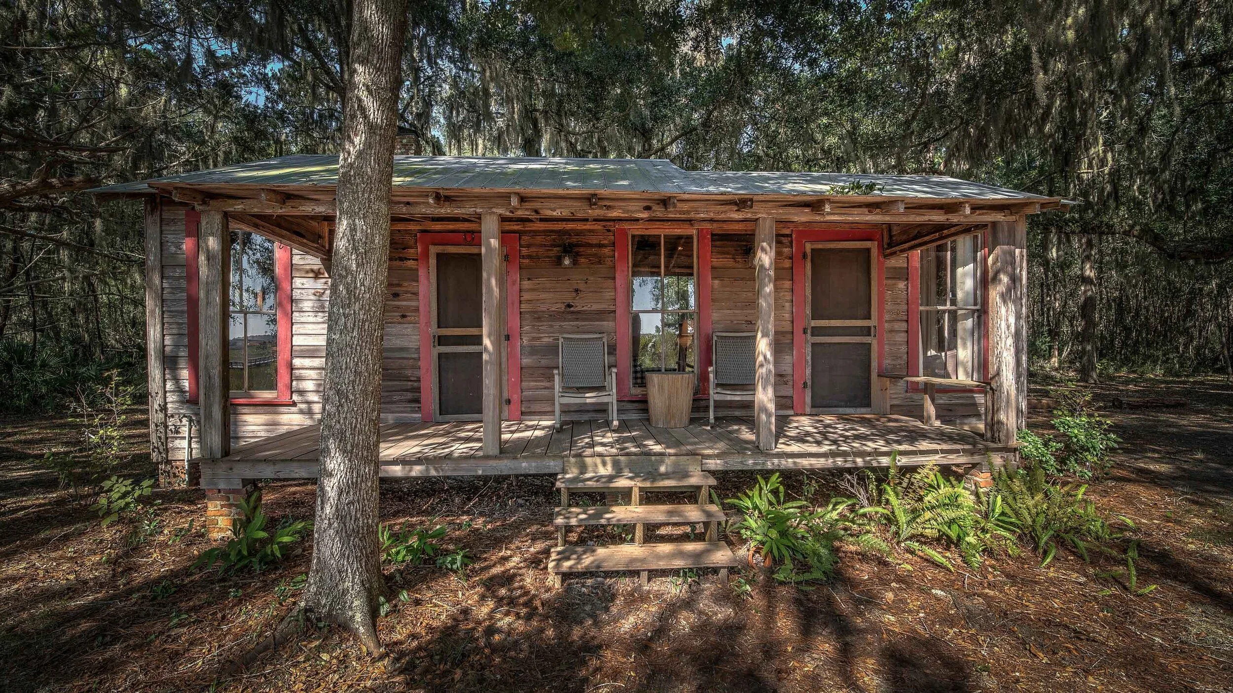 Vacation Rental Rum Runner’s Cabin Emma’s Driftwood Farm Darien
