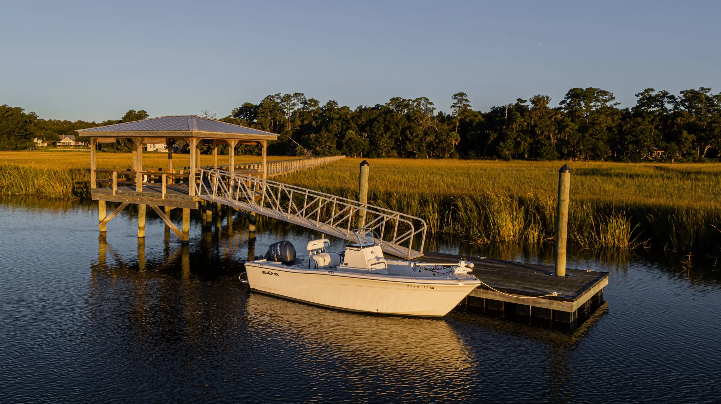 Emma’s Driftwood Farm Vacation Rentals Deepwater Dock Waterfront