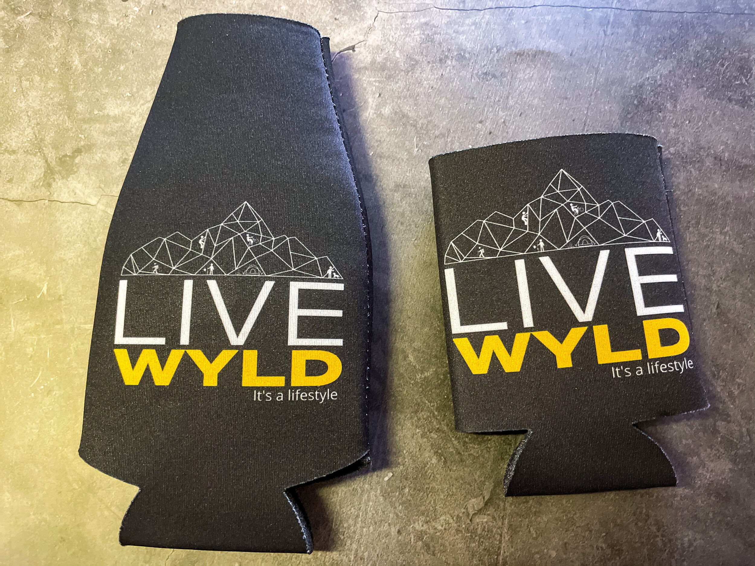 Live WYld Bottle Koozie