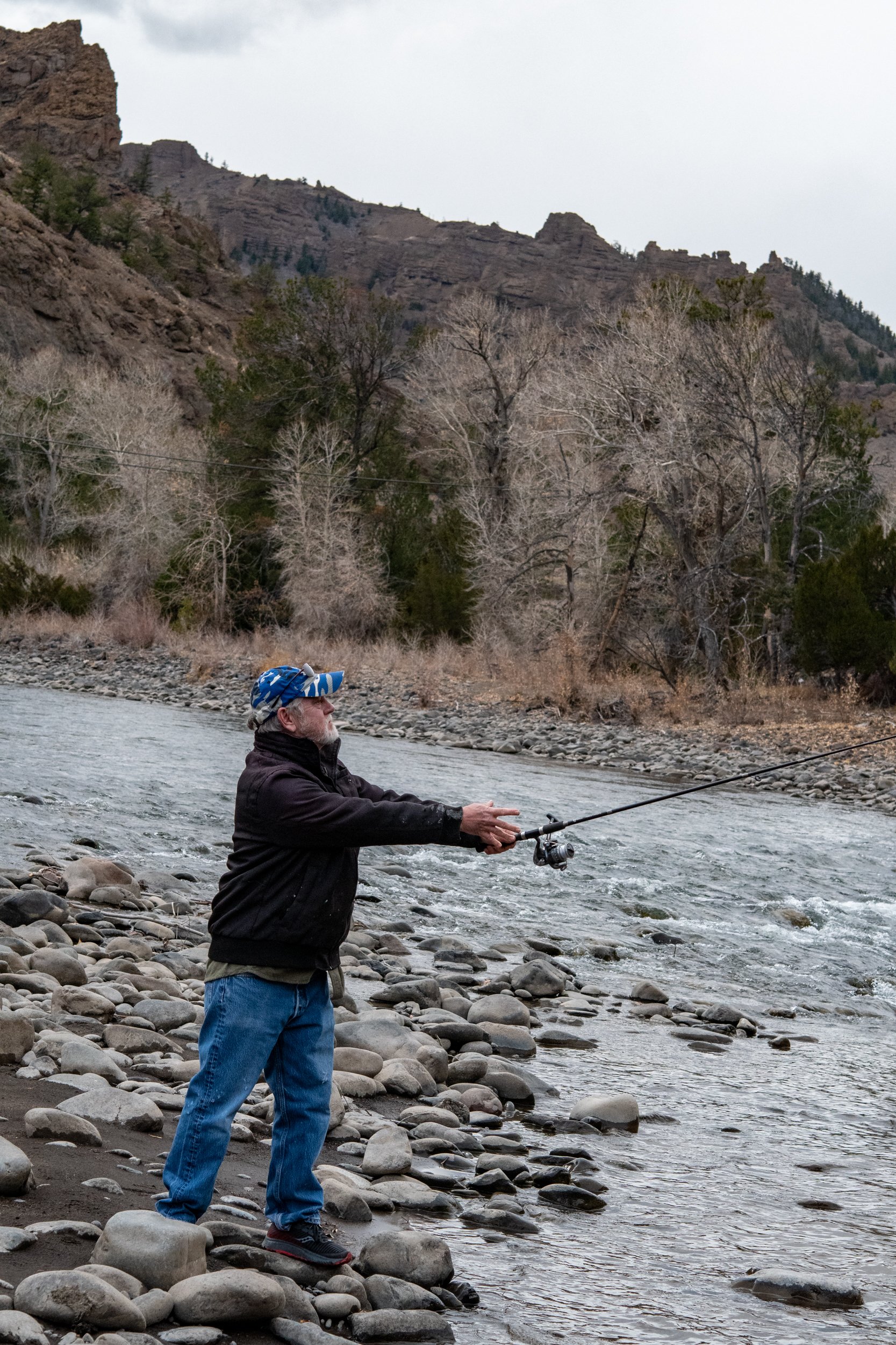 Cold Weather Fishing On The Shoshone River