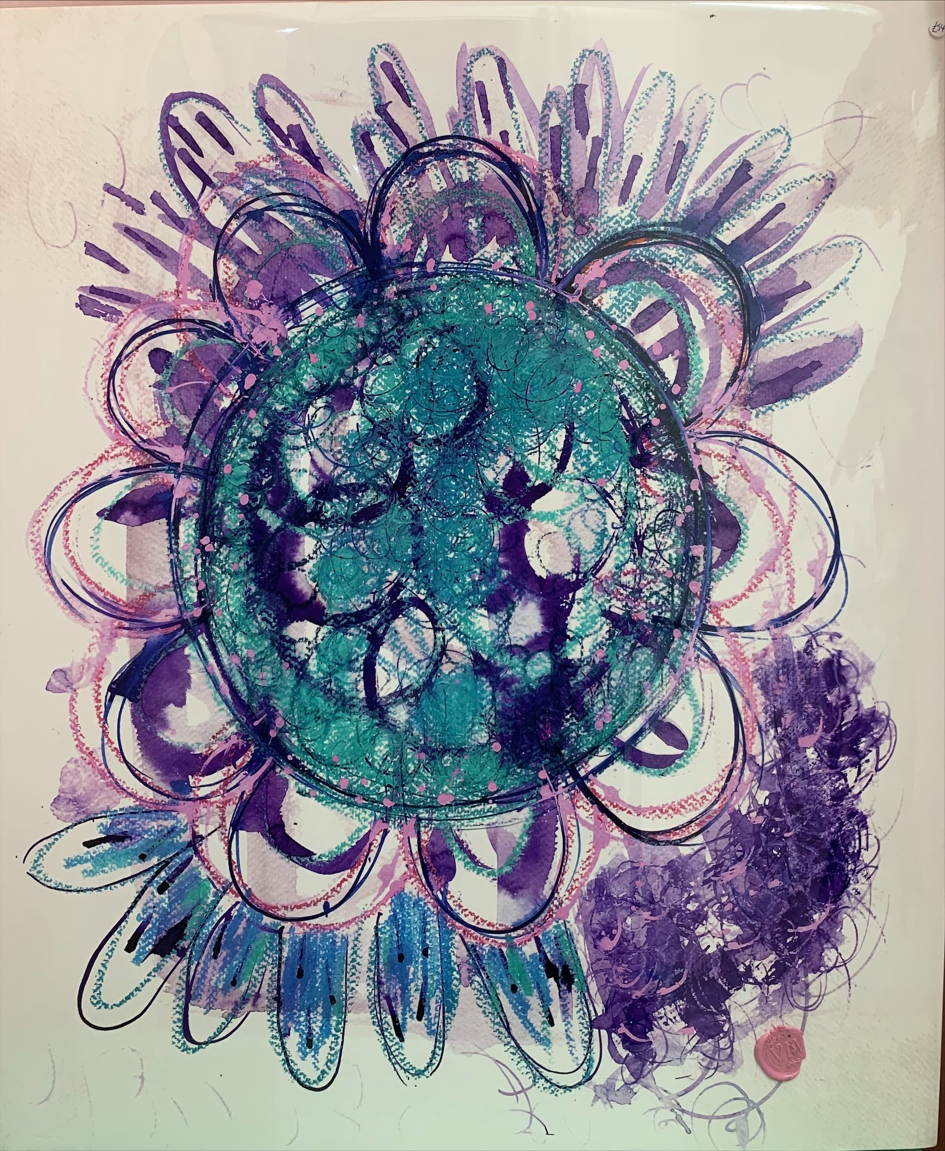 Green flower