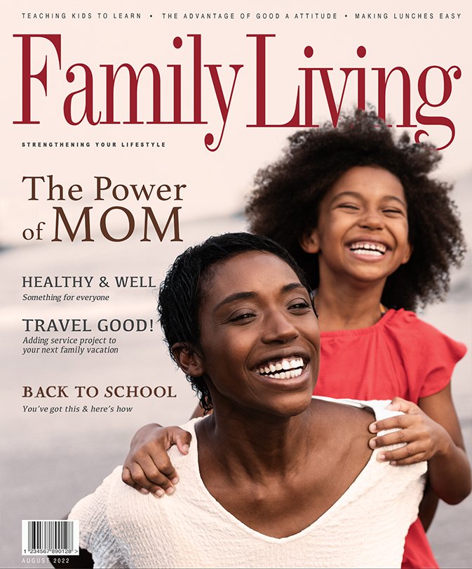 Family Living Magazine Cover - September