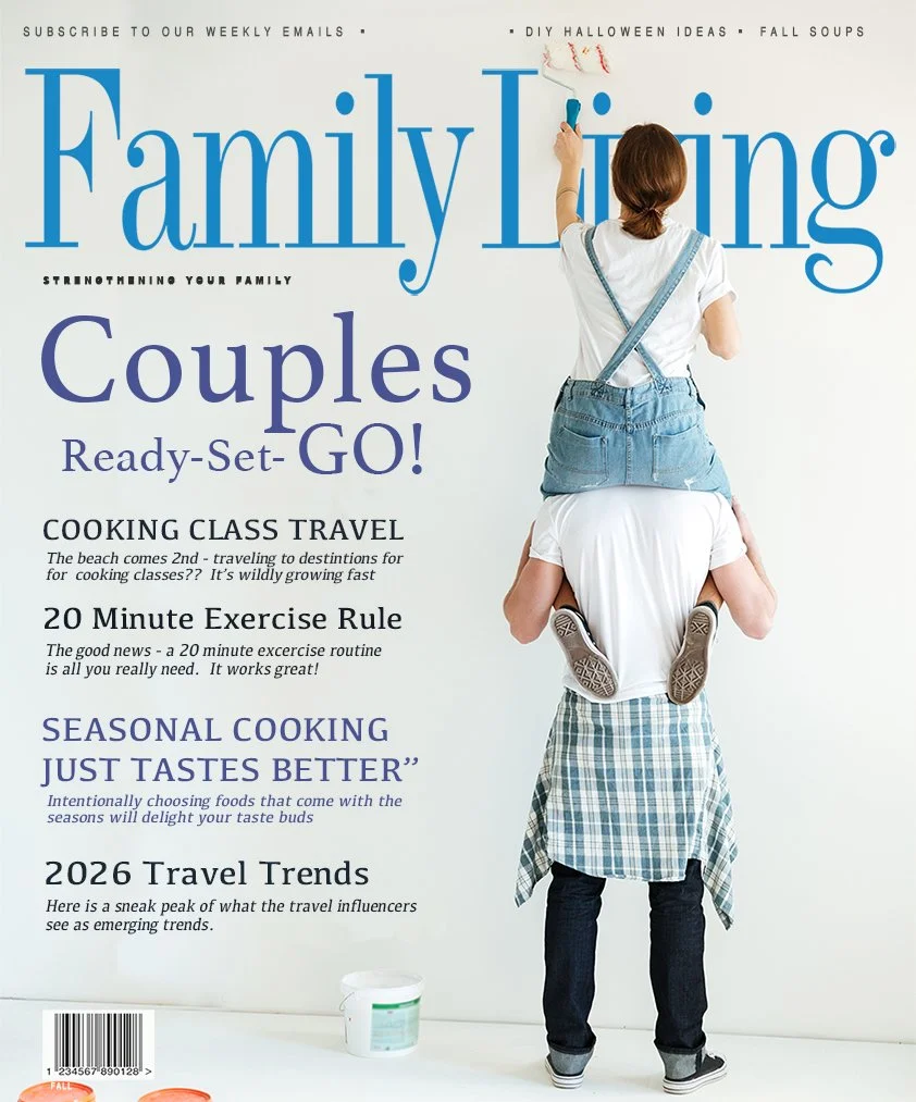 Family Living Magazine Cover - September
