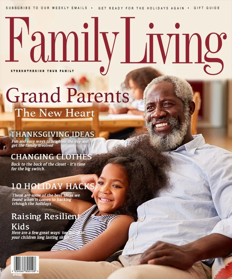 Family Living Magazine Cover- November