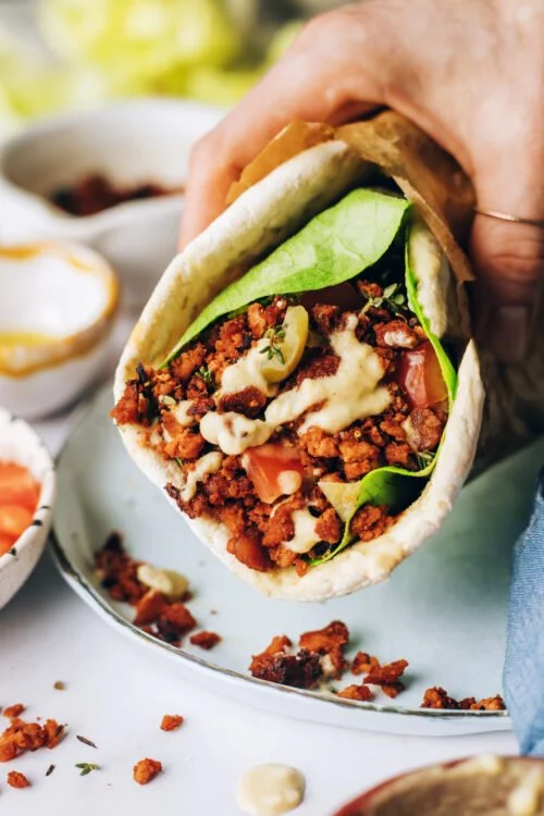 family living Italian wraps