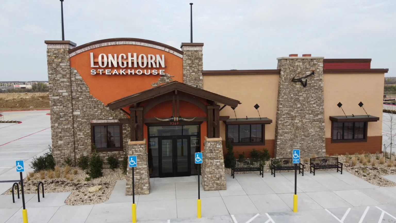 Longhorn Steakhouse in Ft. Worth, Tx!