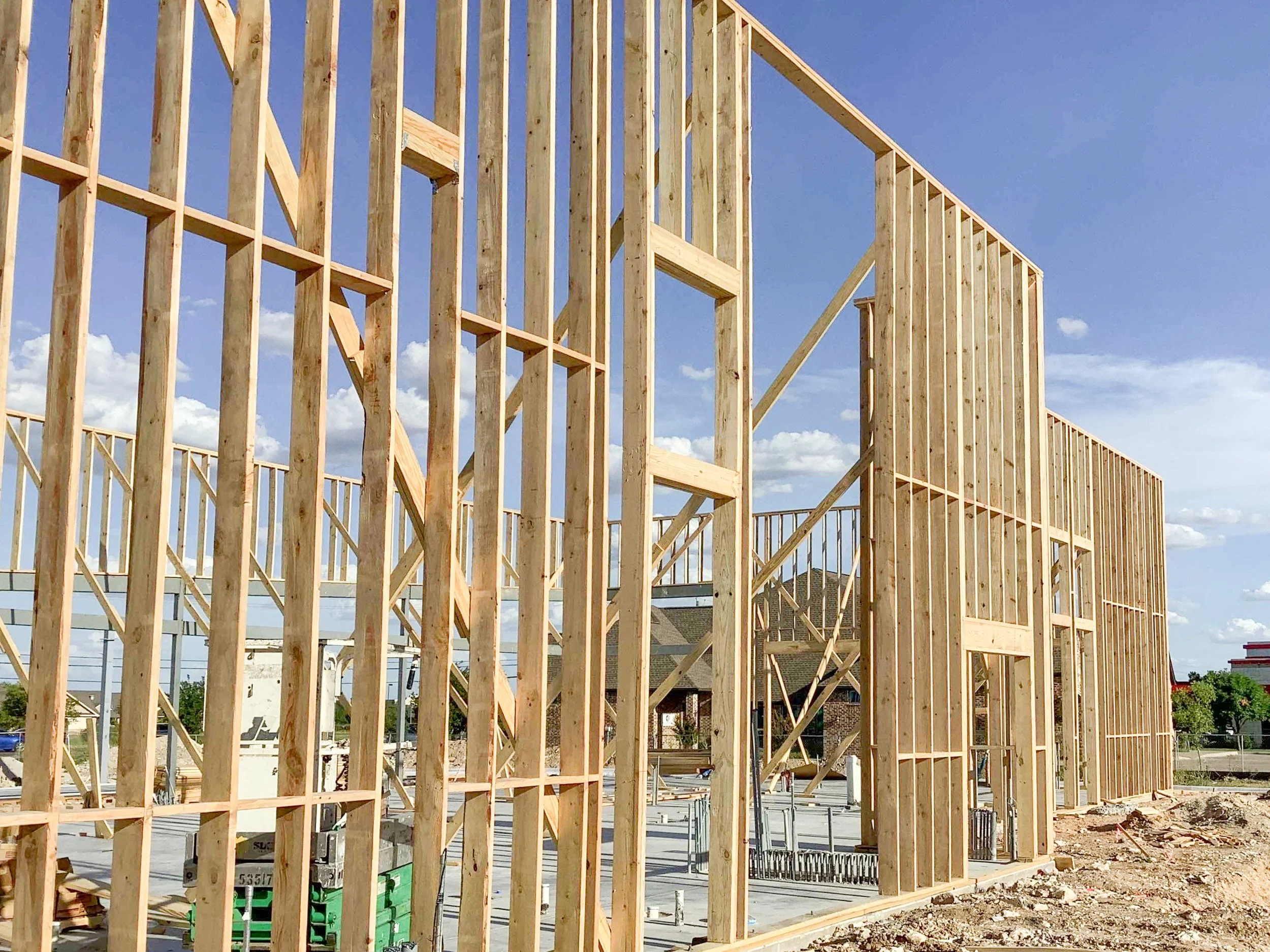 Framing Underway