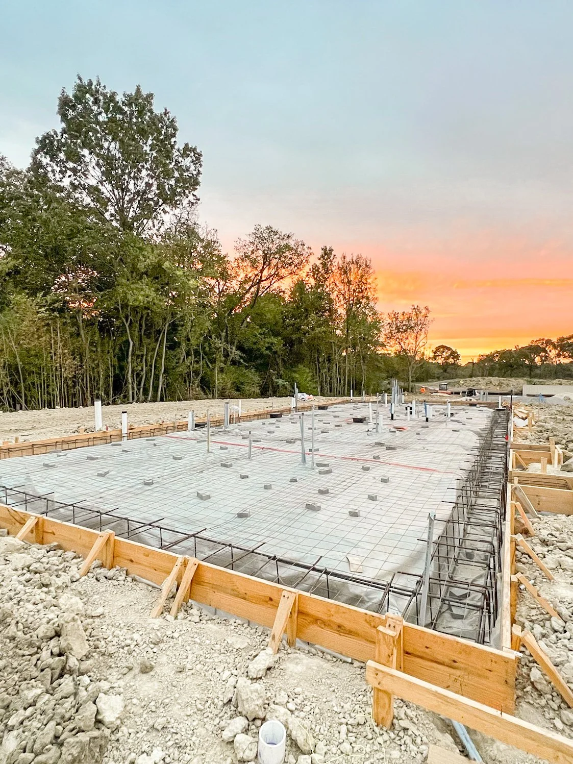 Foundation Pour at Taco Bell