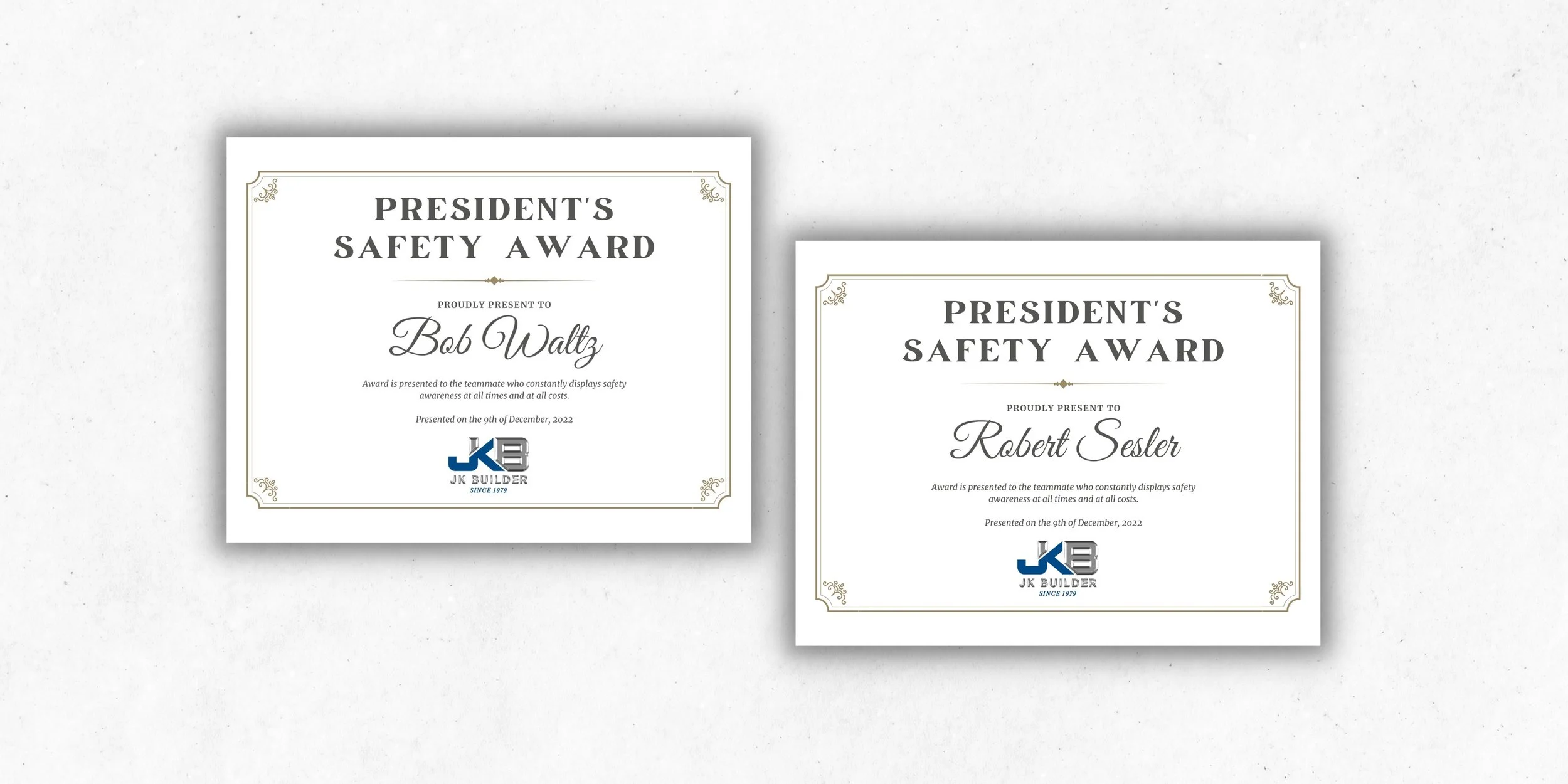 President’s Safety Award