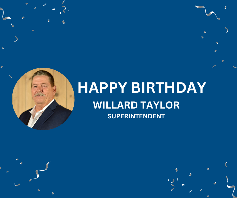 Happy Birthday Willard Taylor!