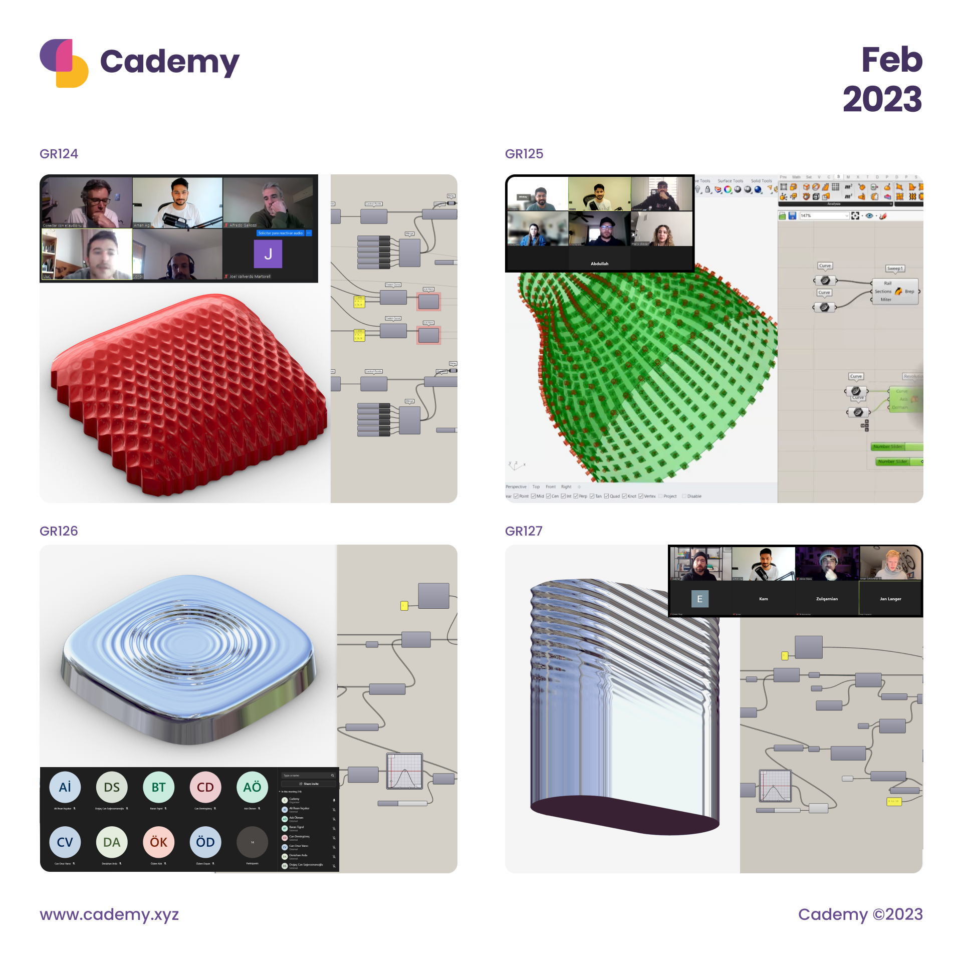 Past classes — Cademy
