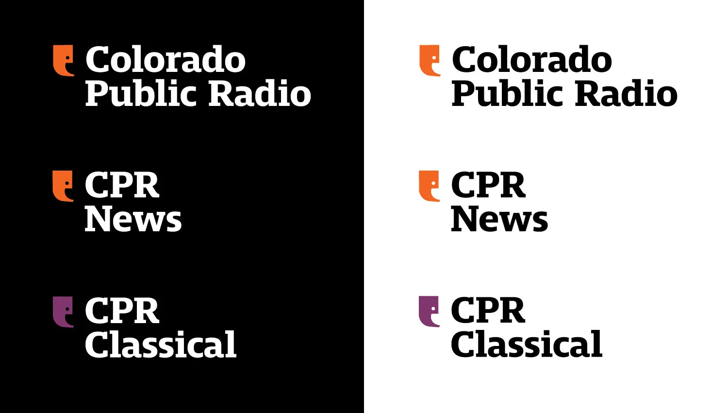 Branding for CPR News and CPR Classical