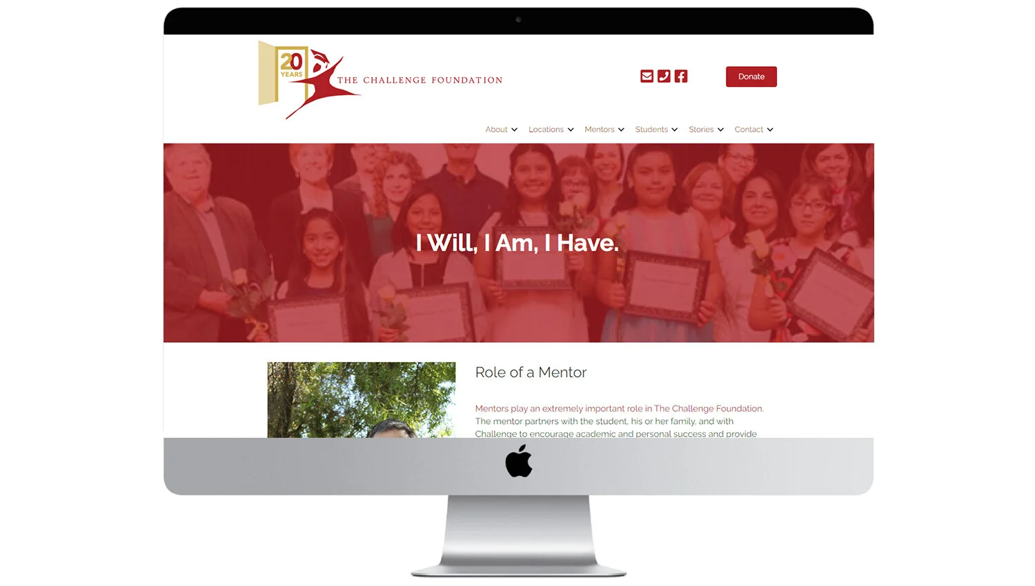 The Challenge Foundation Mentor Page