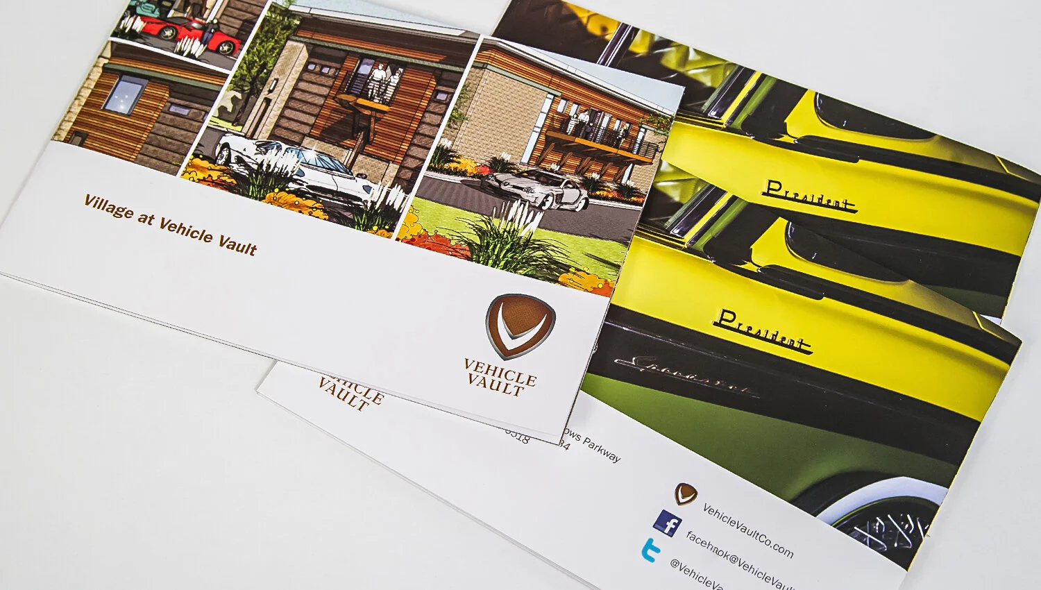 Vehicle Vault Village Brochure